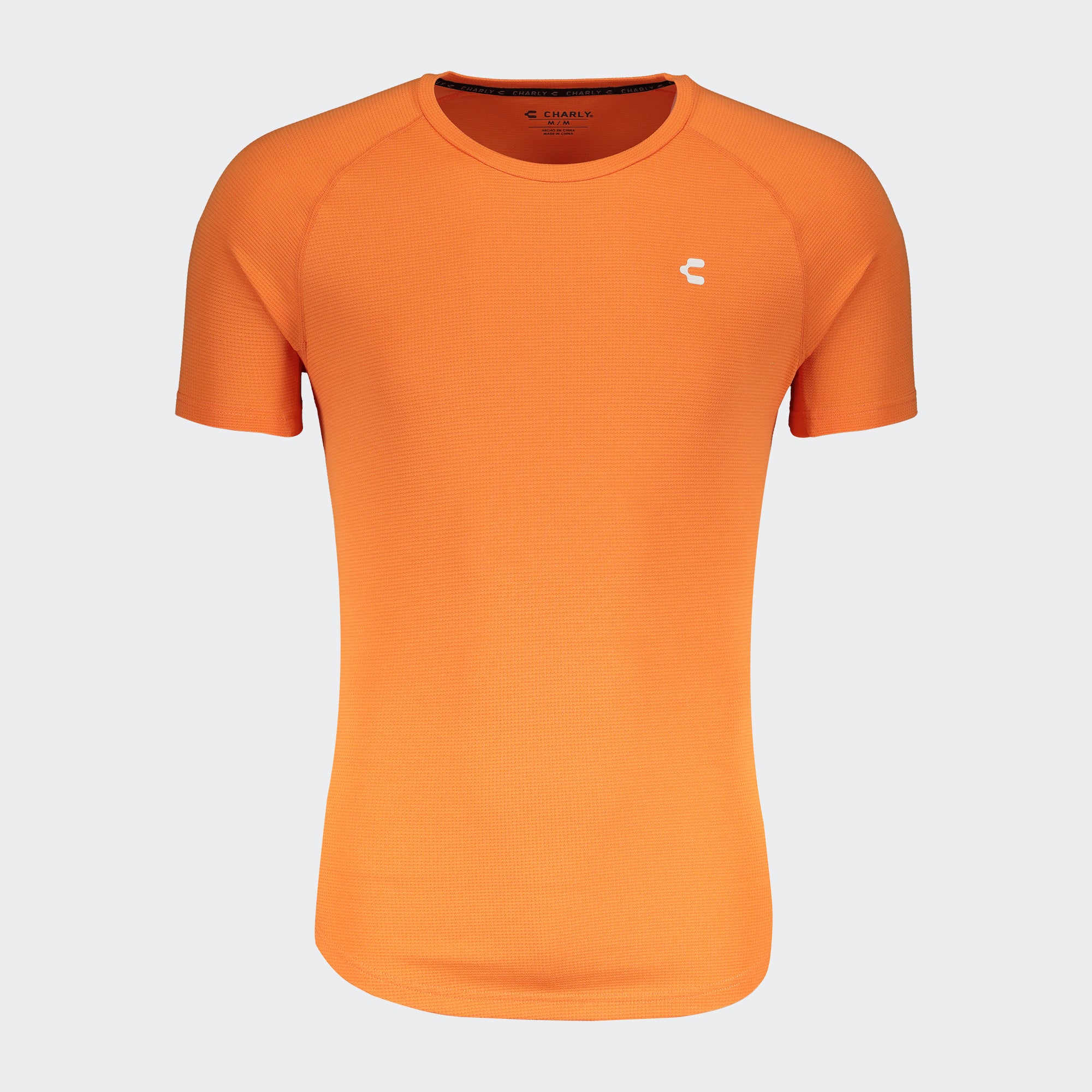 Orange Training T-Shirt for Men Charly Sport