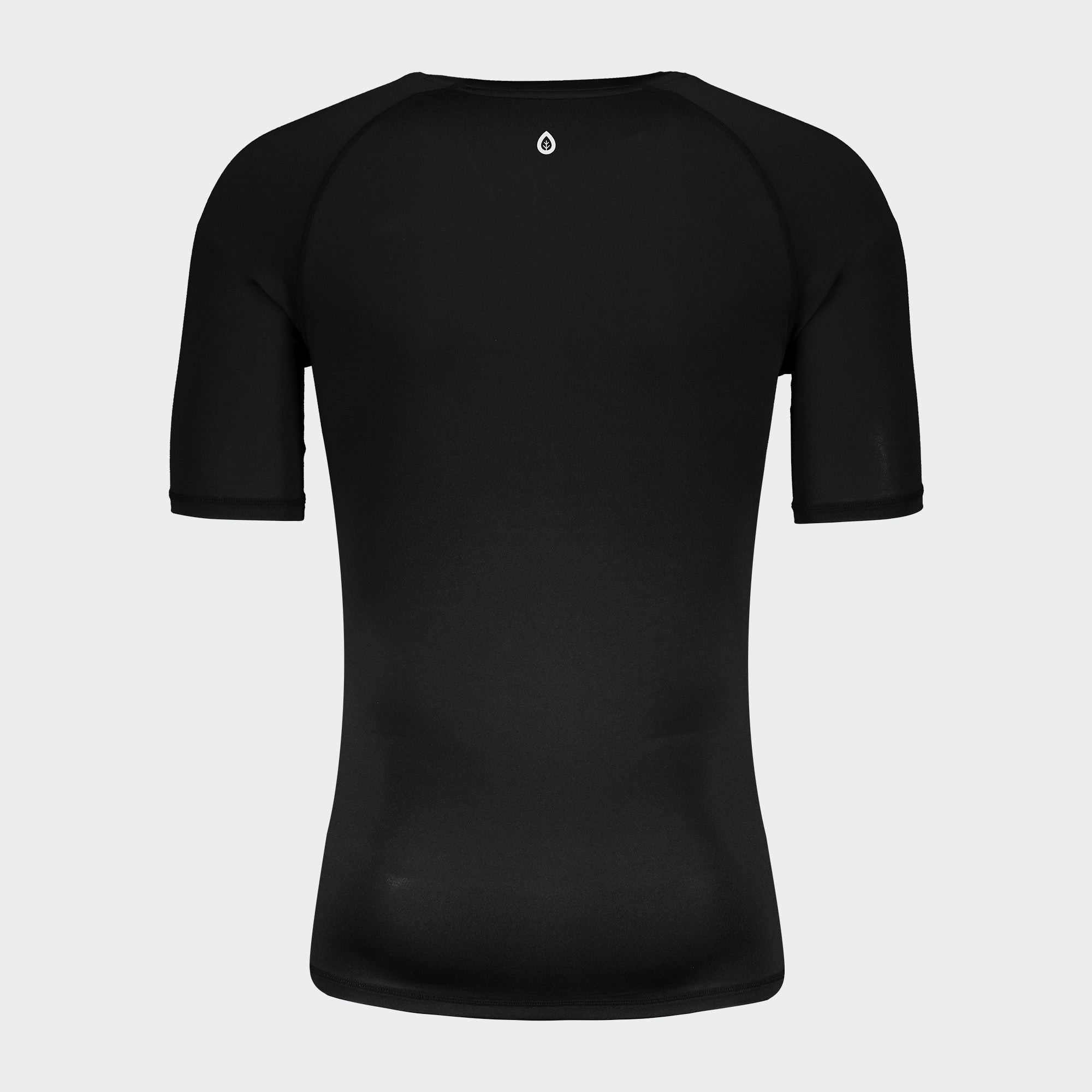 Black Training Shirt for Men Charly Recycle Sport