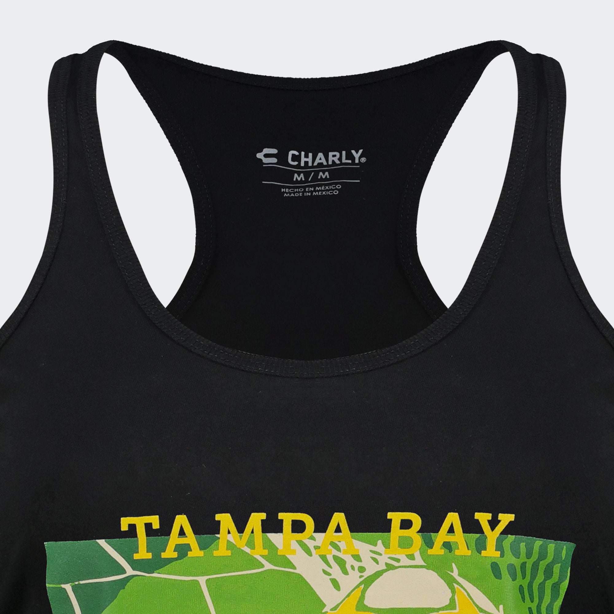 Tampa Bay Rowdies Black USL Fan Soccer Tank for Women Charly Sport