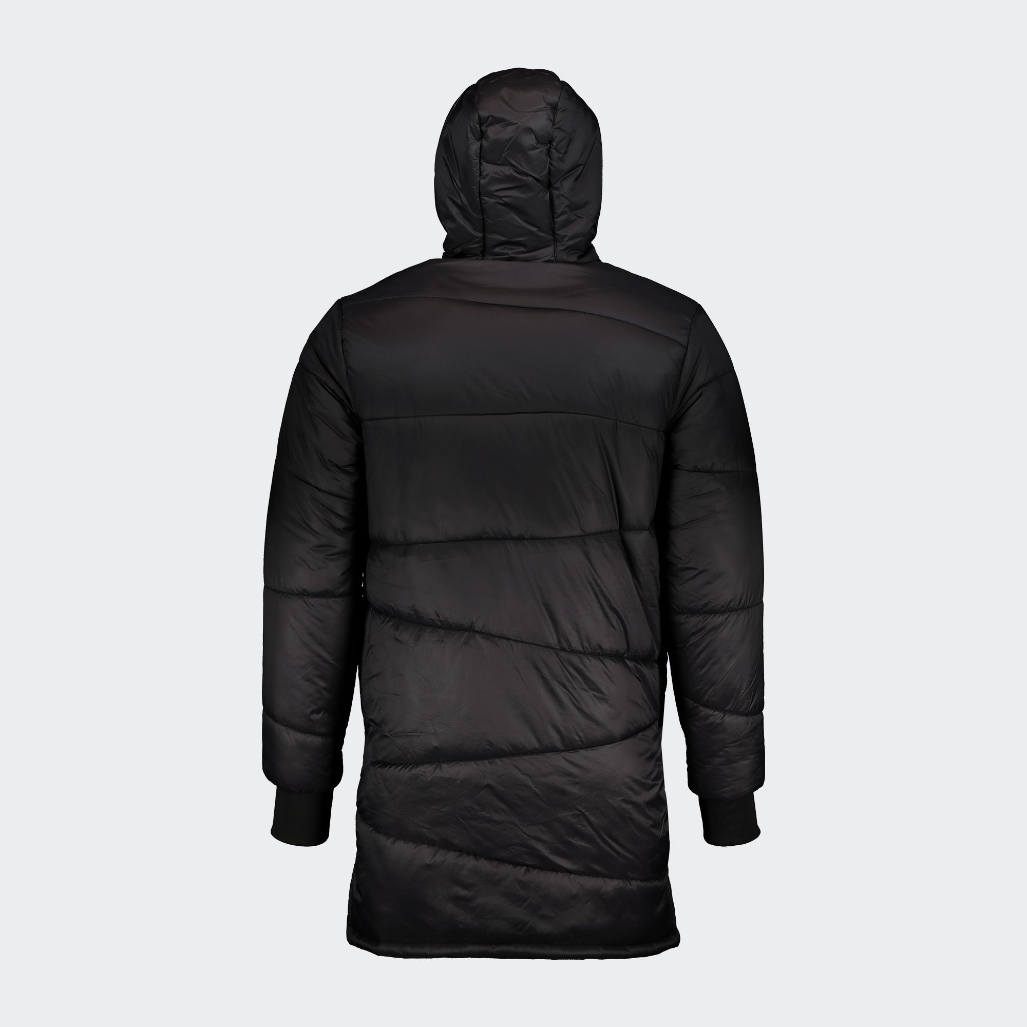 Black Training Winter Jacket for Men Charly Soccer Gear