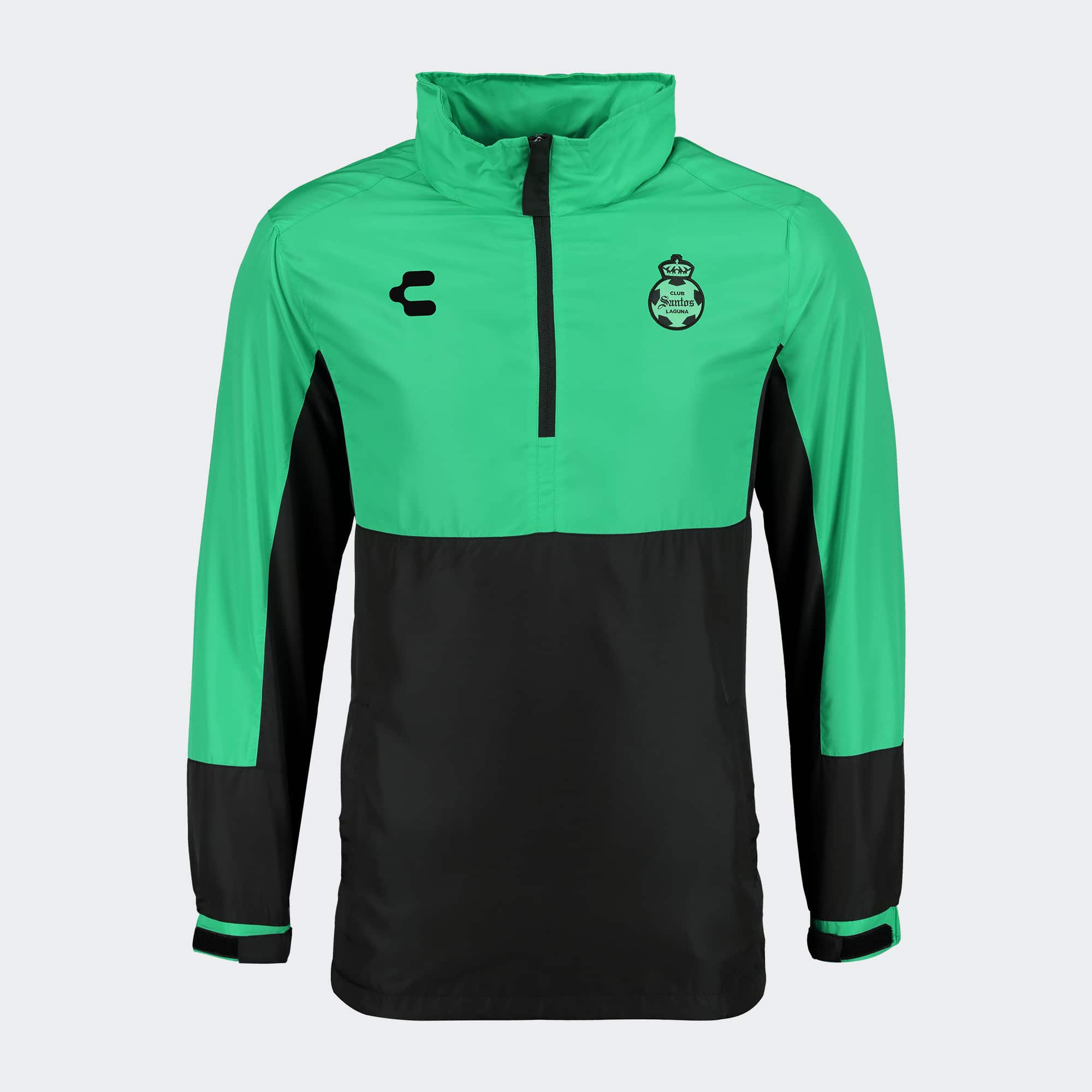 Green Santos Training Jacket For Men Charly Sport
