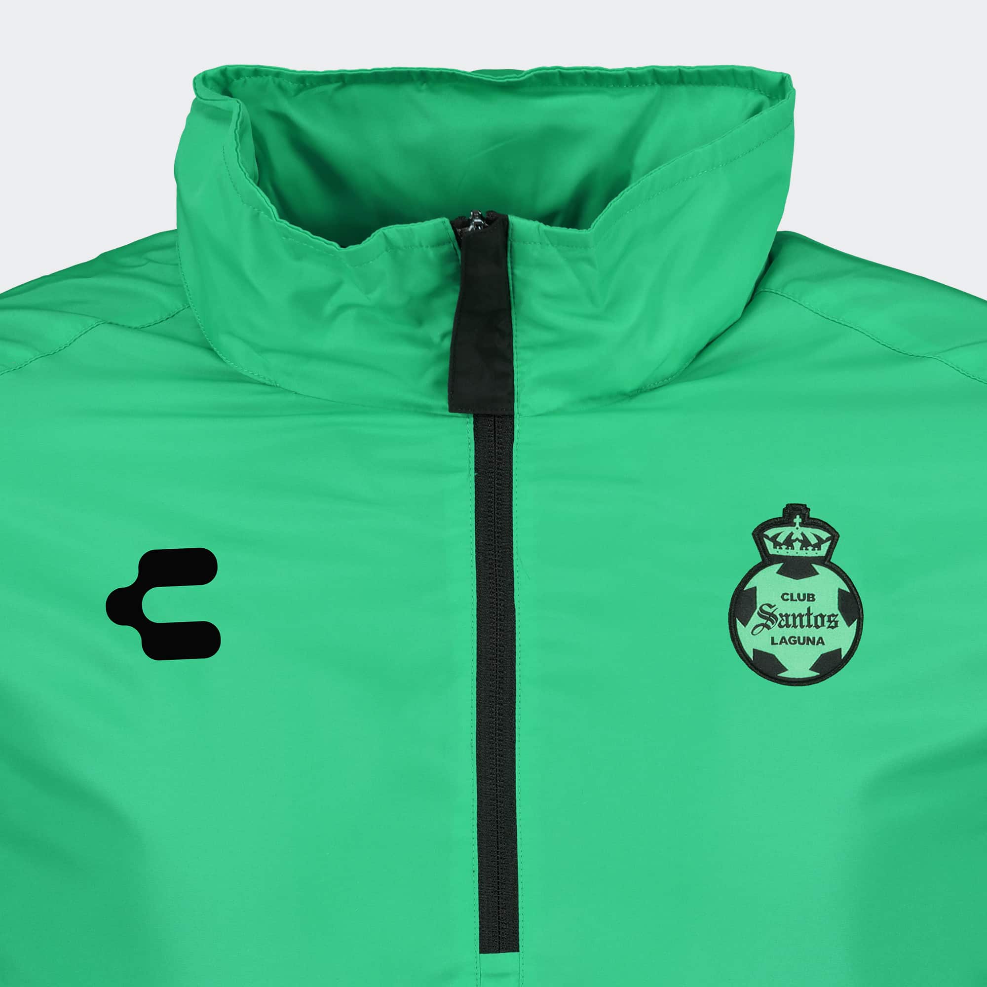Green Santos Training Jacket For Men Charly Sport