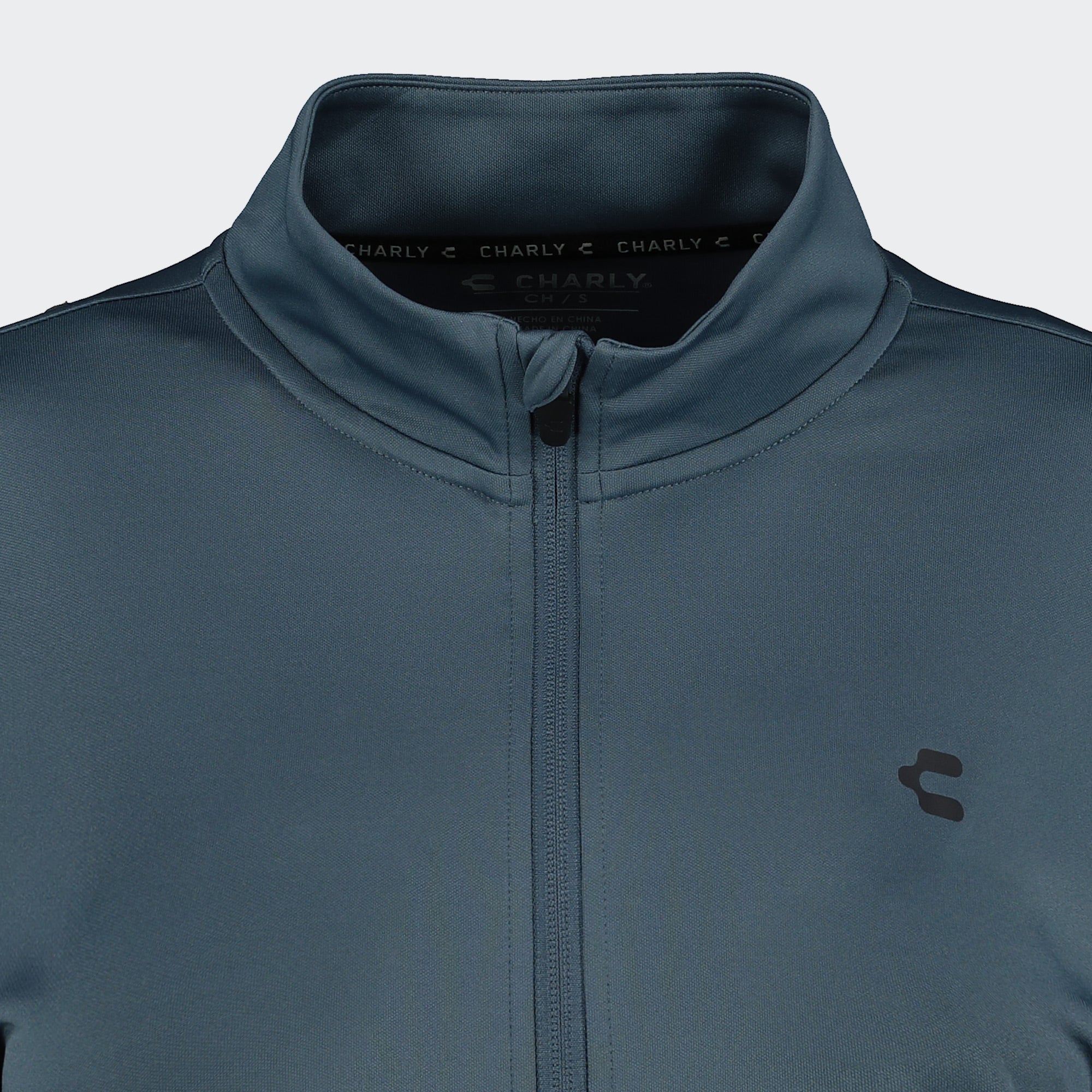 Petroleum Blue Training Jacket for Men Charly Sport