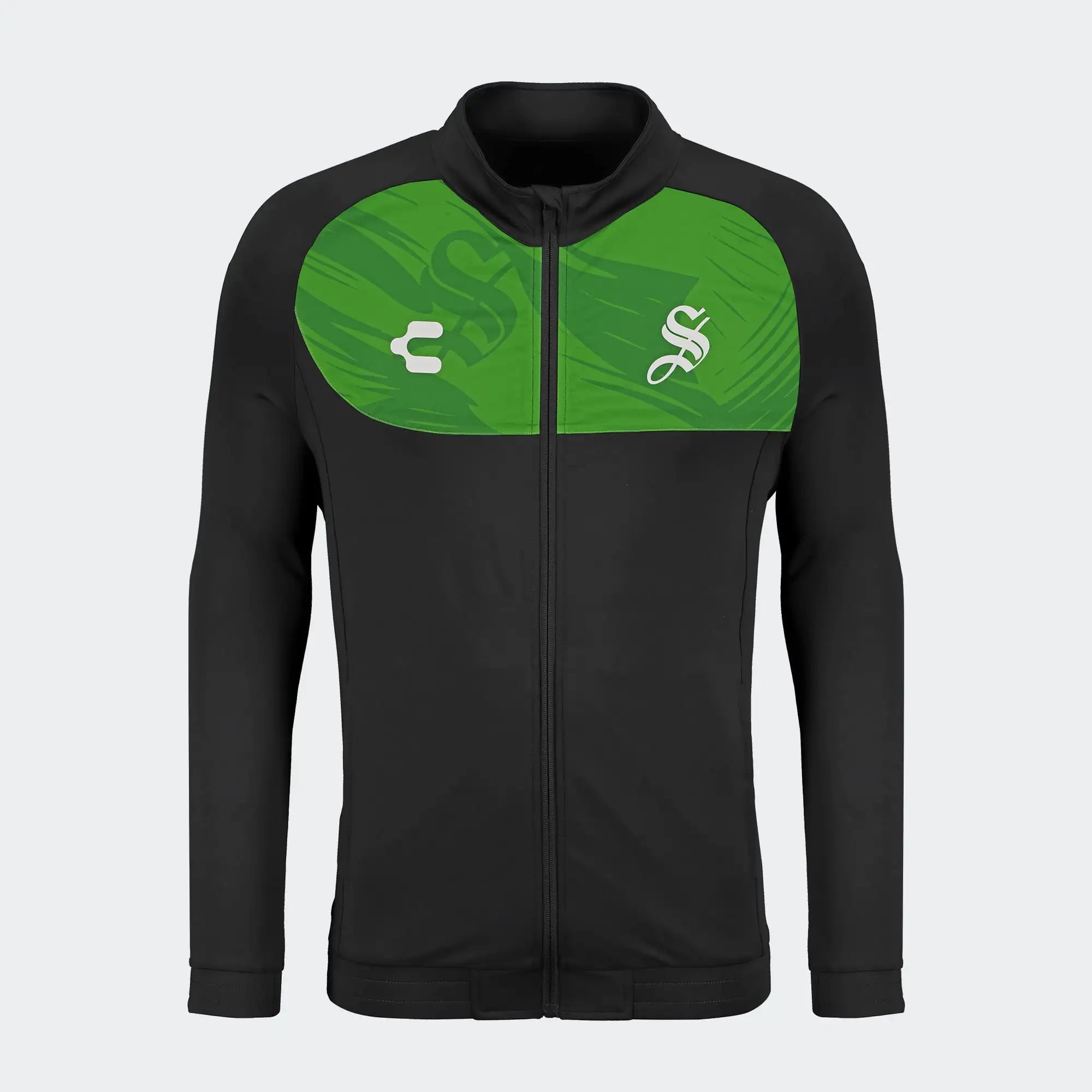 Black Santos 26-27 Soccer Training Jacket Charly