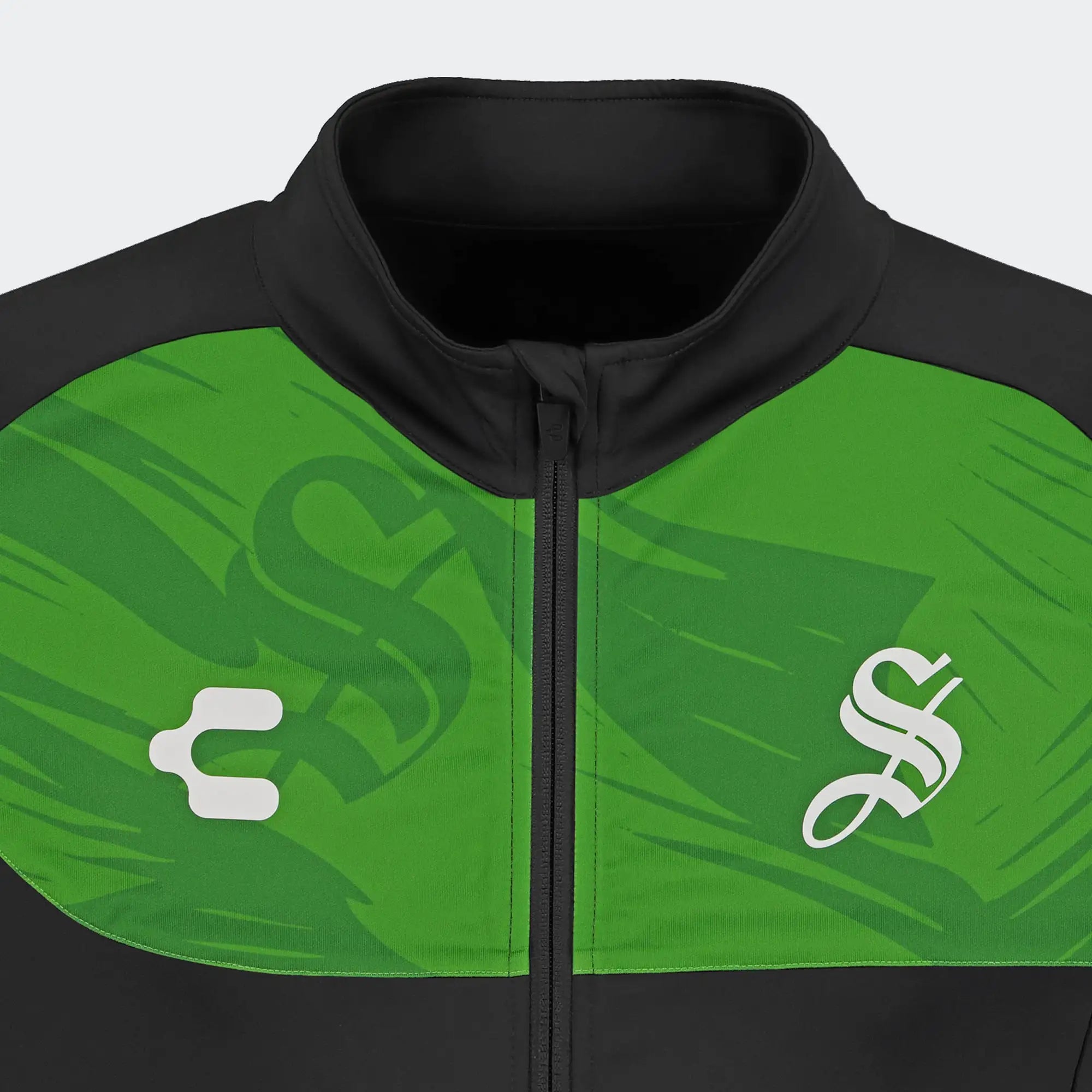 Black Santos 26-27 Soccer Training Jacket Charly