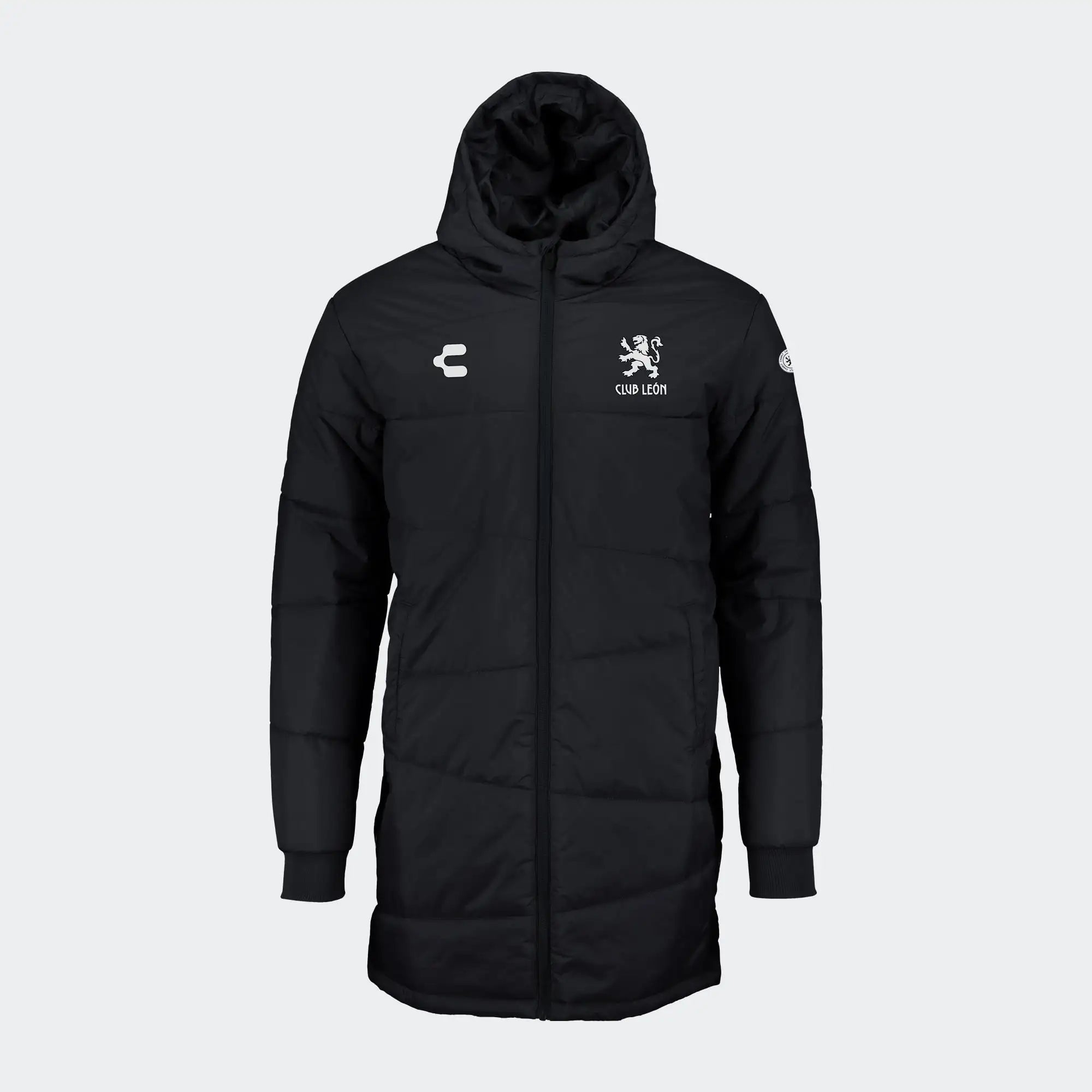 Black Leon 26-27 Soccer Parka Jacket Charly Gear