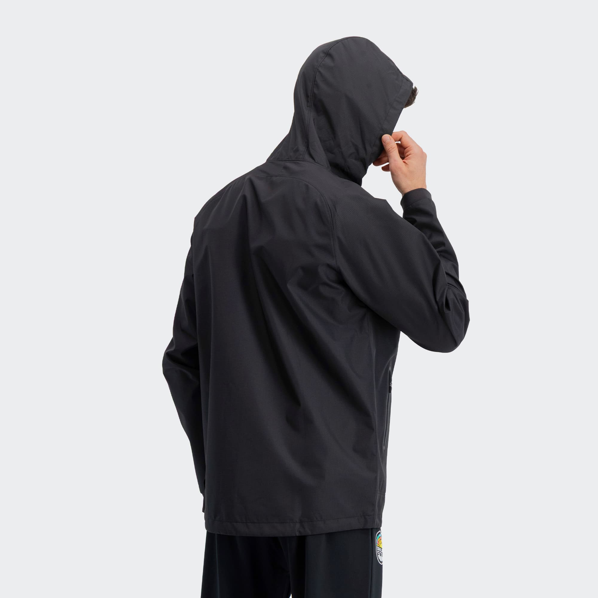 Black Oakland Roots Jacket for Men Charly Sport Soccer