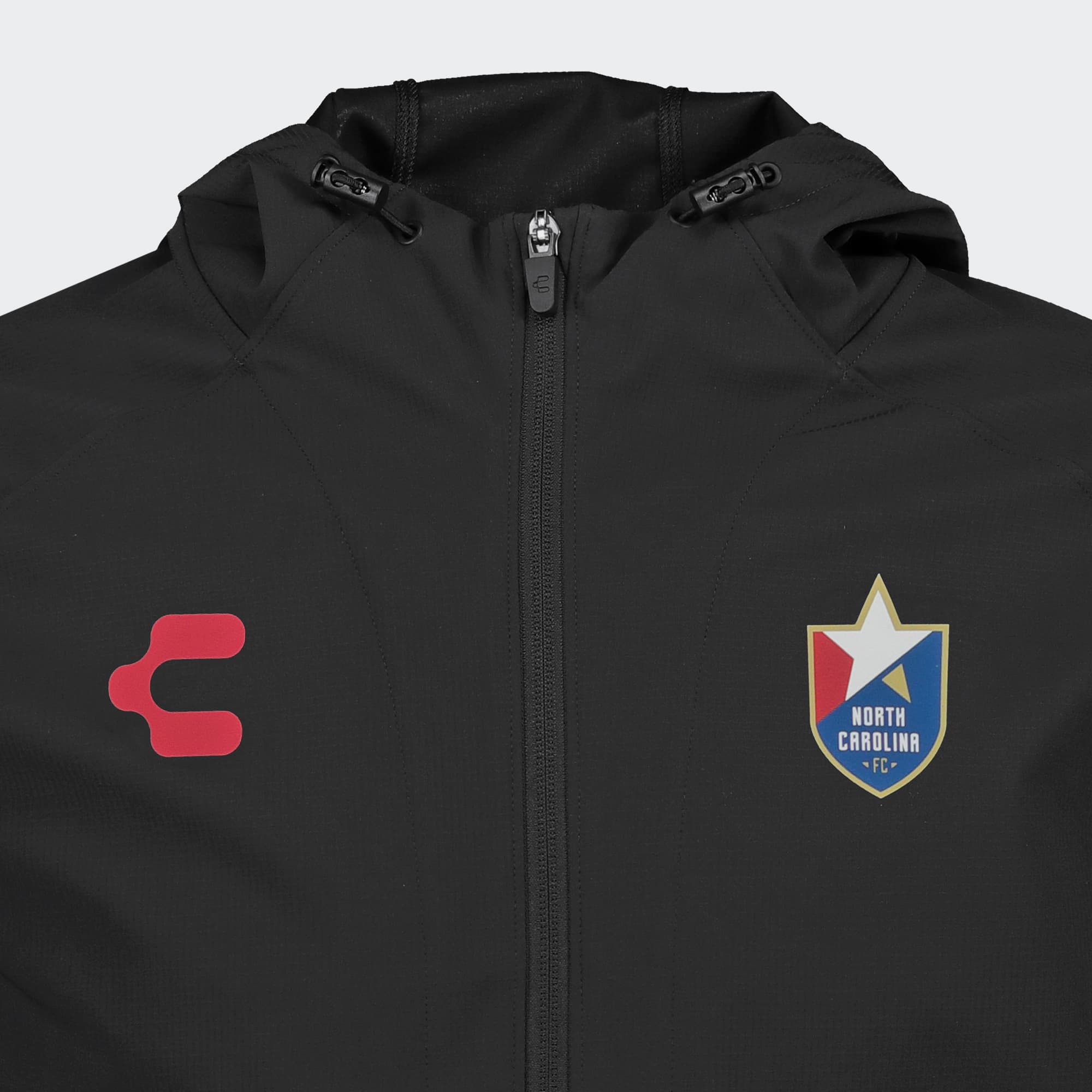 Black North Carolina FC Jacket for Men Charly Sport Soccer Gear