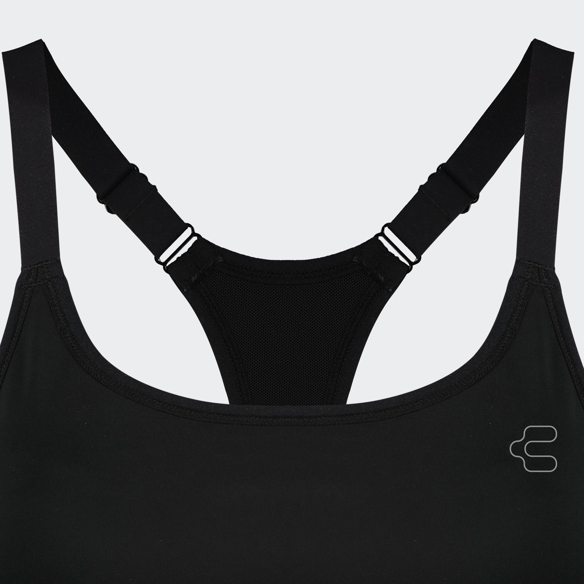 Black Running Top for Women Charly Basics
