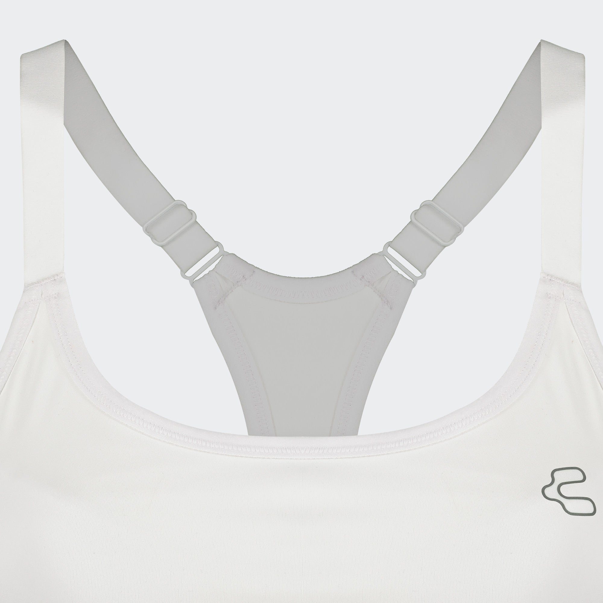 White Training Top for Women Charly Basics