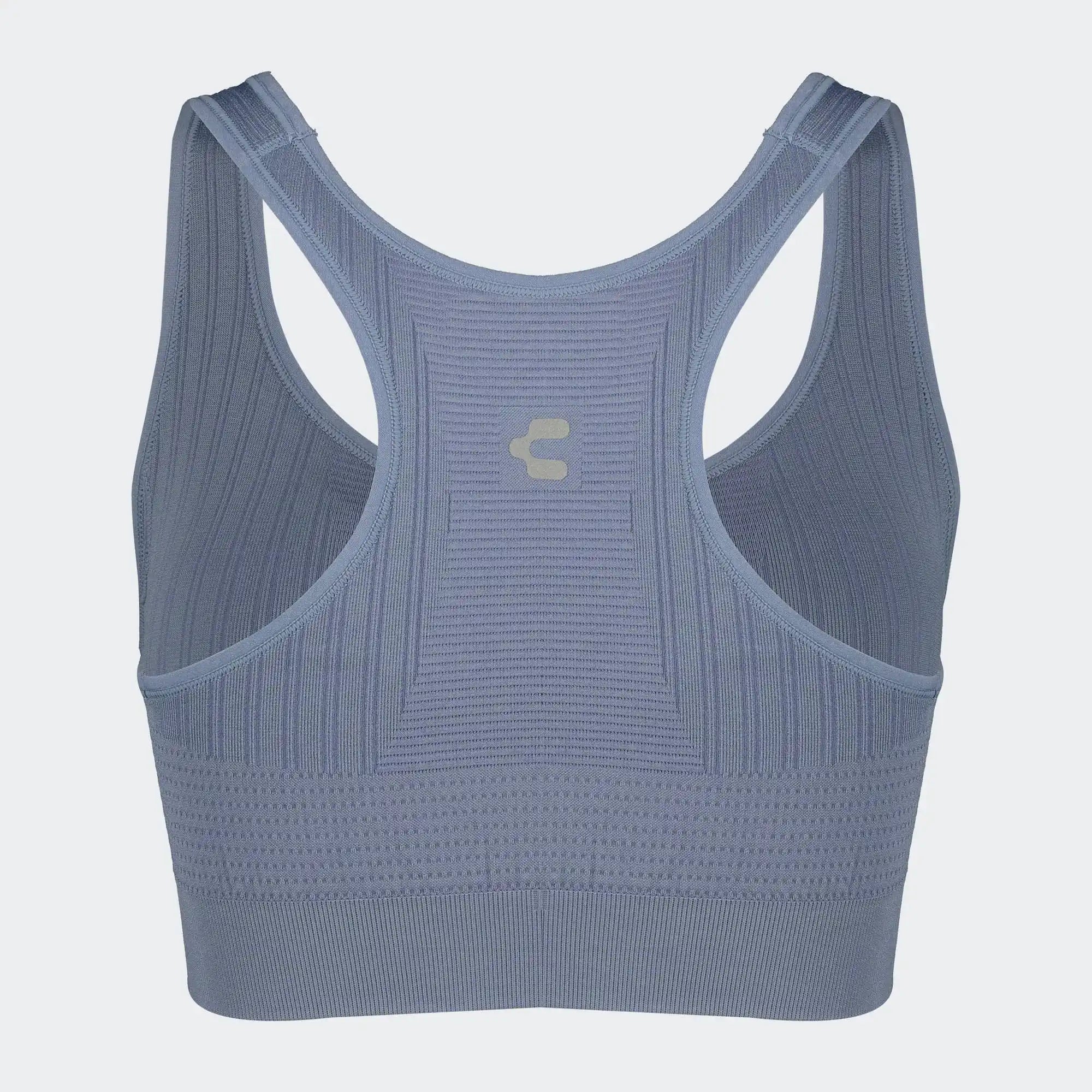 Blue Training Seamless Top for Women Charly Sport