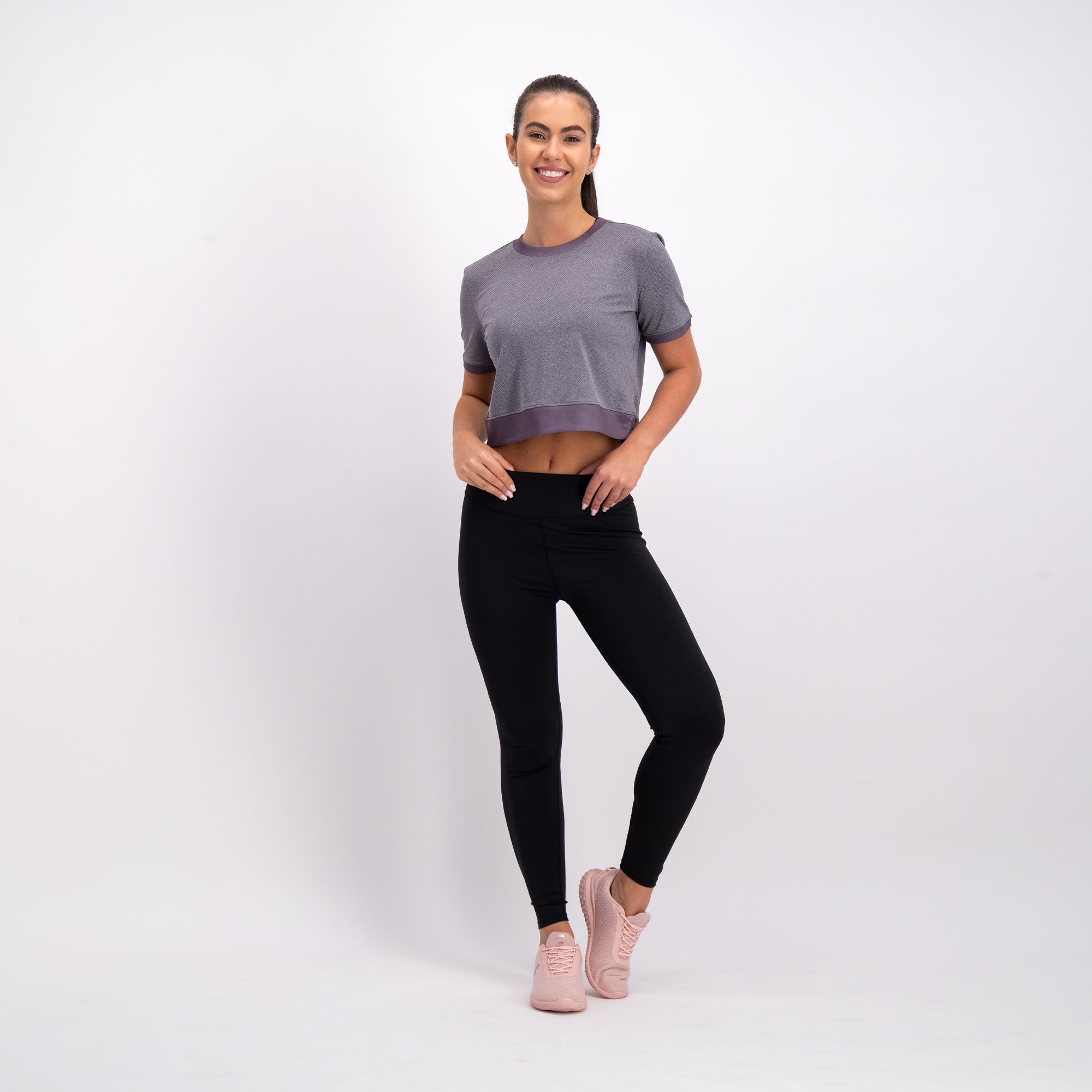 Black Fitness Leggings For Women Charly Sport