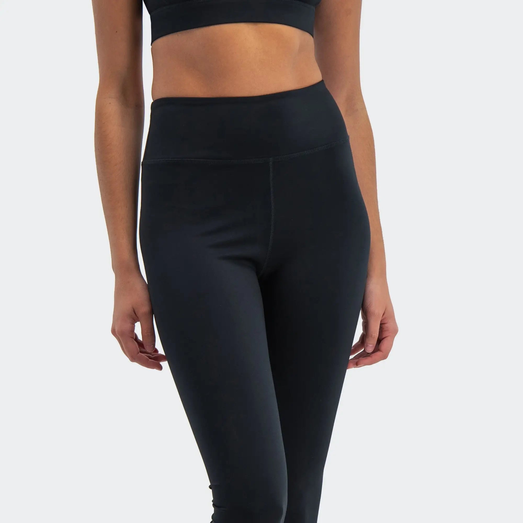 Black High Waistband Legging for Women Charly Basics Training