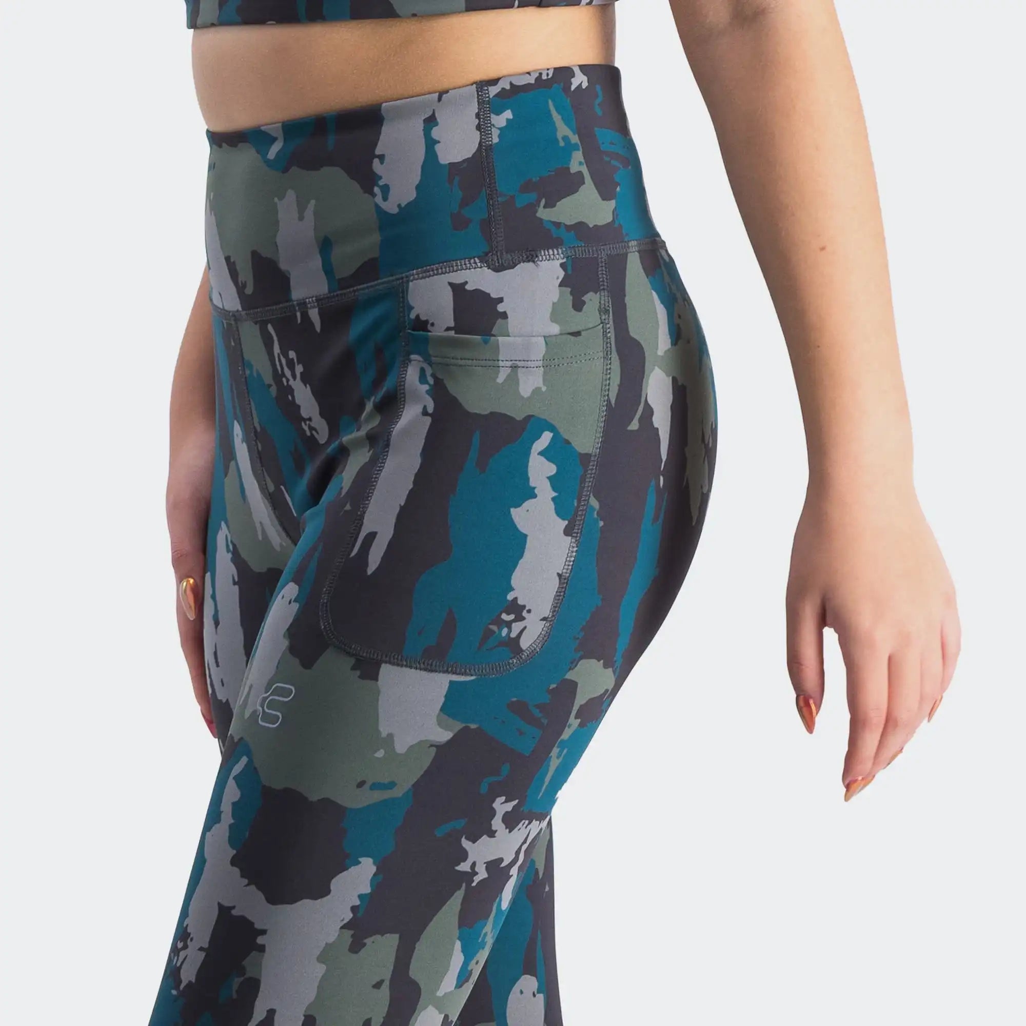 Multicolor Training High Waist Legging For Women Charly Essentials