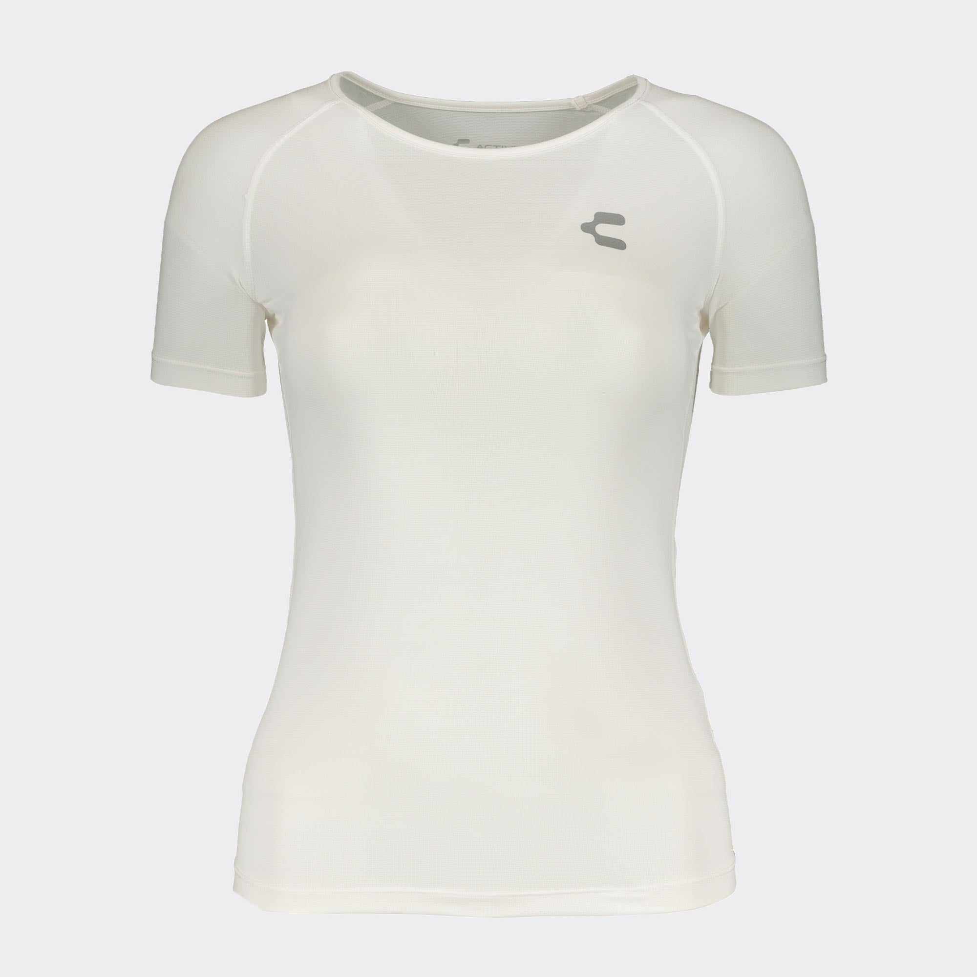 White Basic T-Shirt for Women Charly Sport