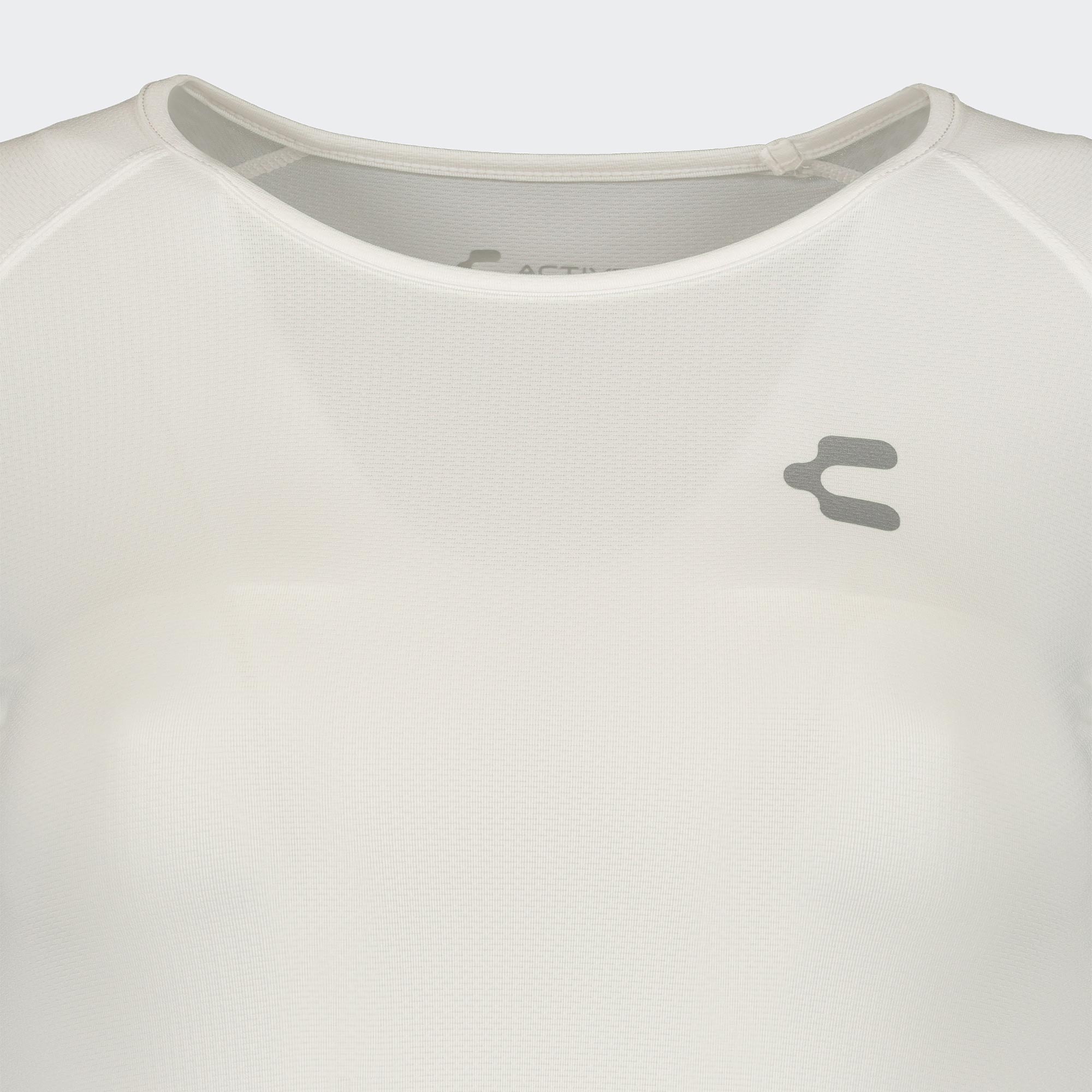 White Basic T-Shirt for Women Charly Sport