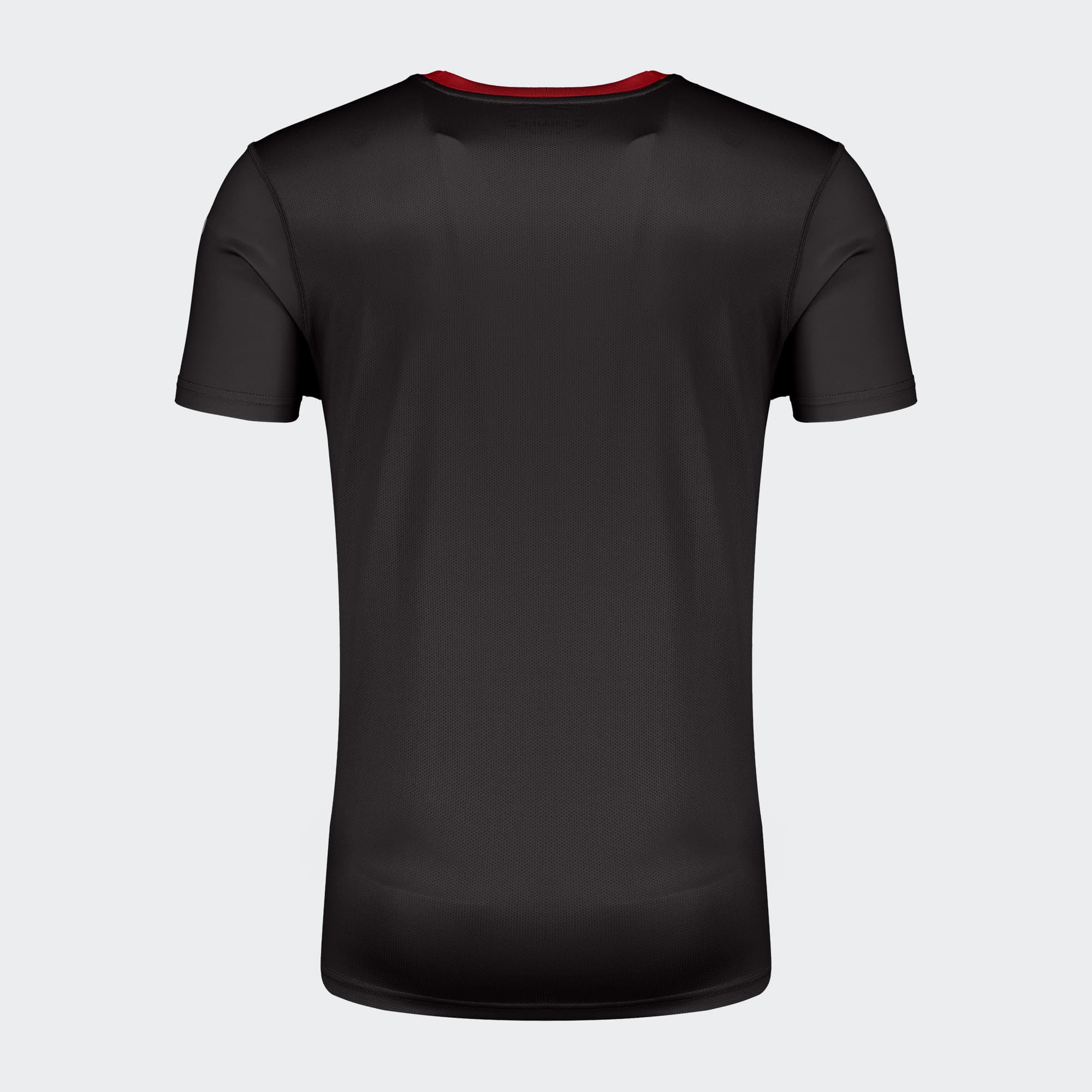 Black Red San Antonio T-Shirt for Men Charly Sport Soccer Gear