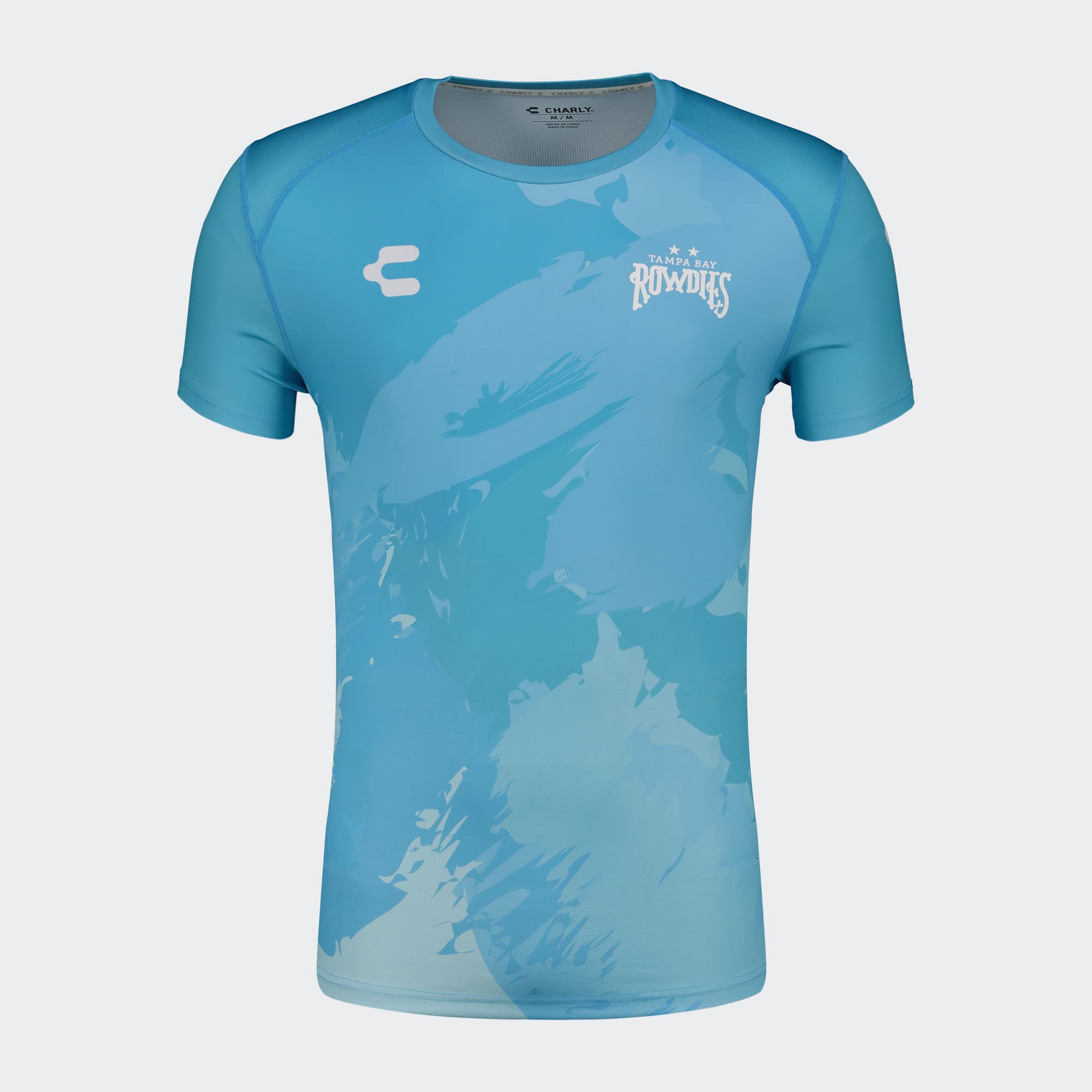 Blue Tampa Bay Rowdies T-Shirt for Men Charly Sport Soccer Gear