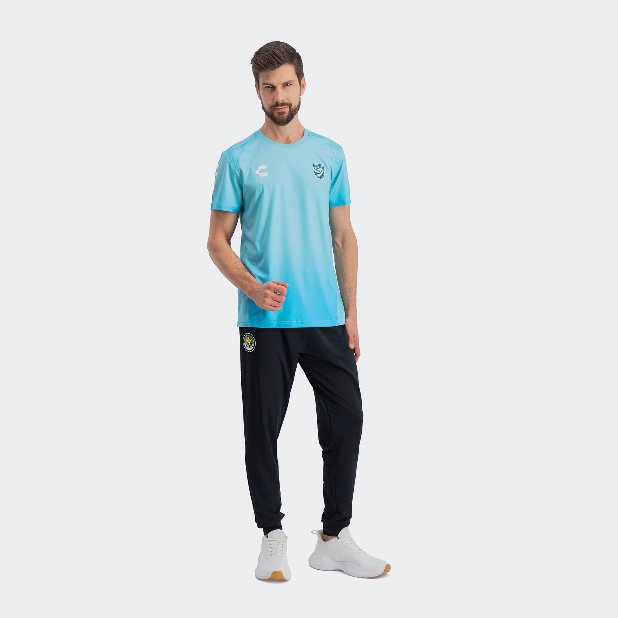 Aqua Monterey Bay FC T-Shirt for Men Charly Sport Soccer Gear