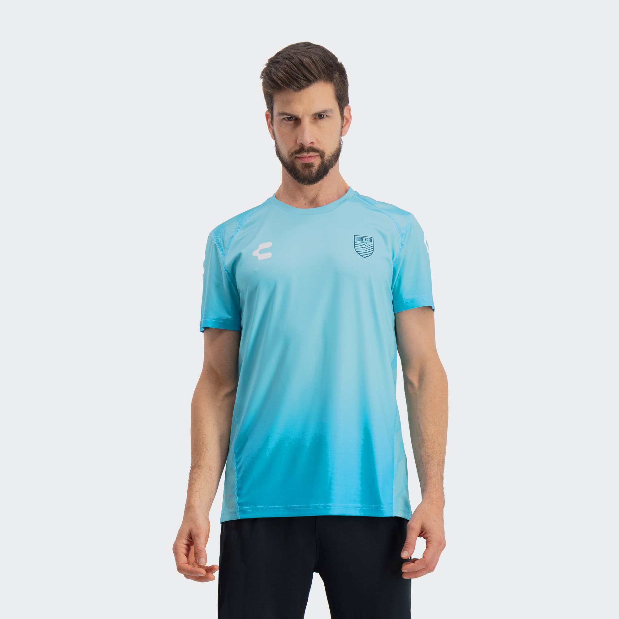Aqua Monterey Bay FC T-Shirt for Men Charly Sport Soccer Gear