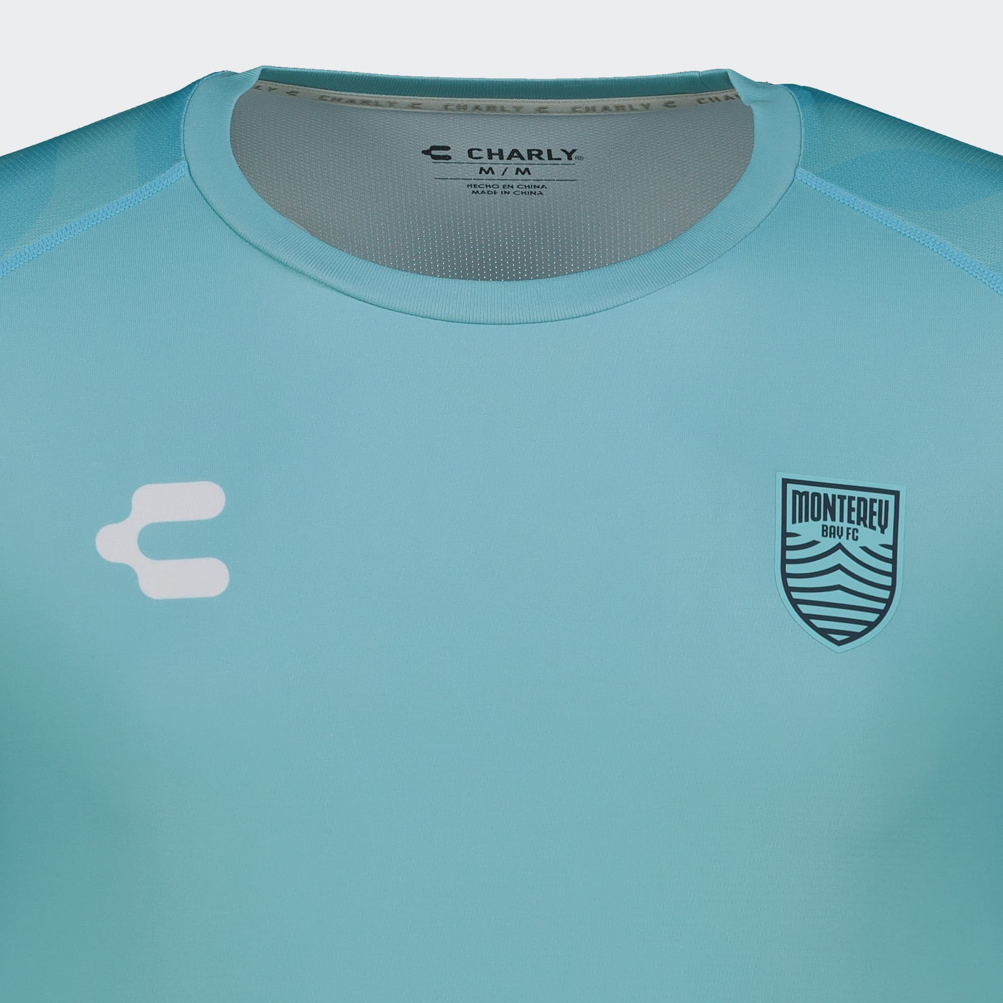 Aqua Monterey Bay FC T-Shirt for Men Charly Sport Soccer Gear