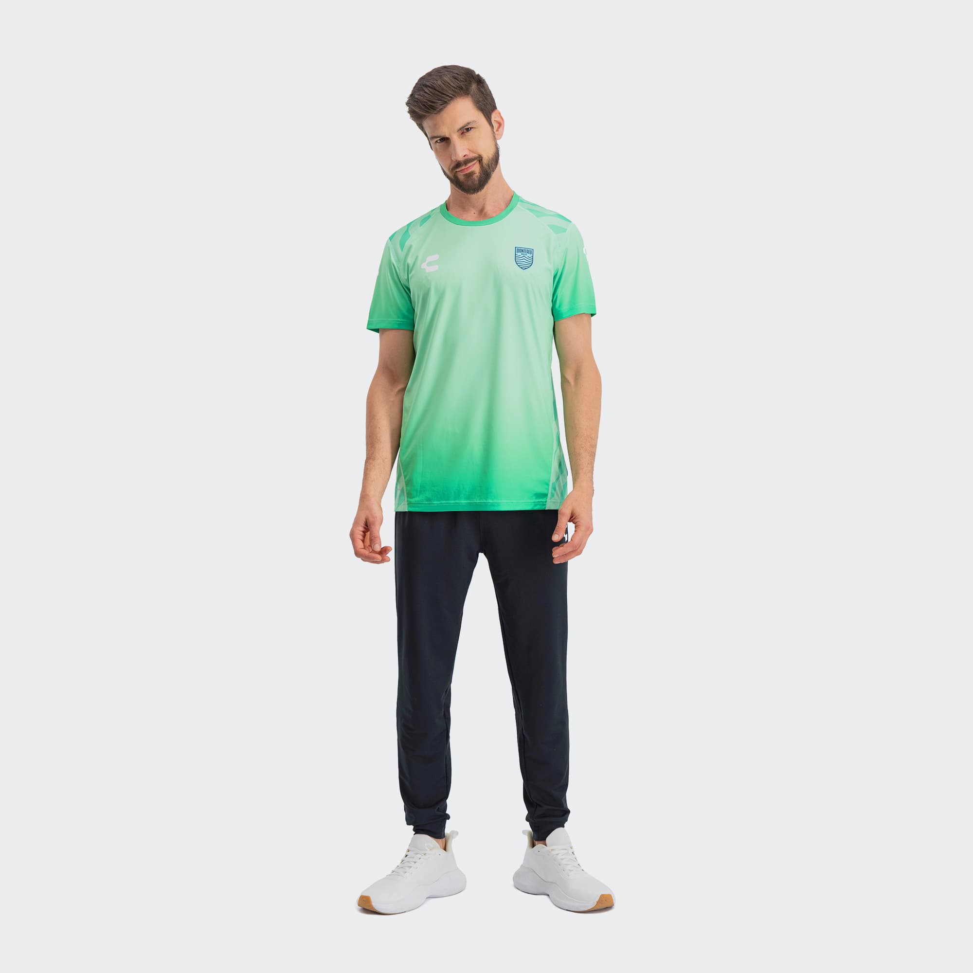 Light Green Monterey Bay FC T-Shirt for Men Charly Sport Soccer Gear