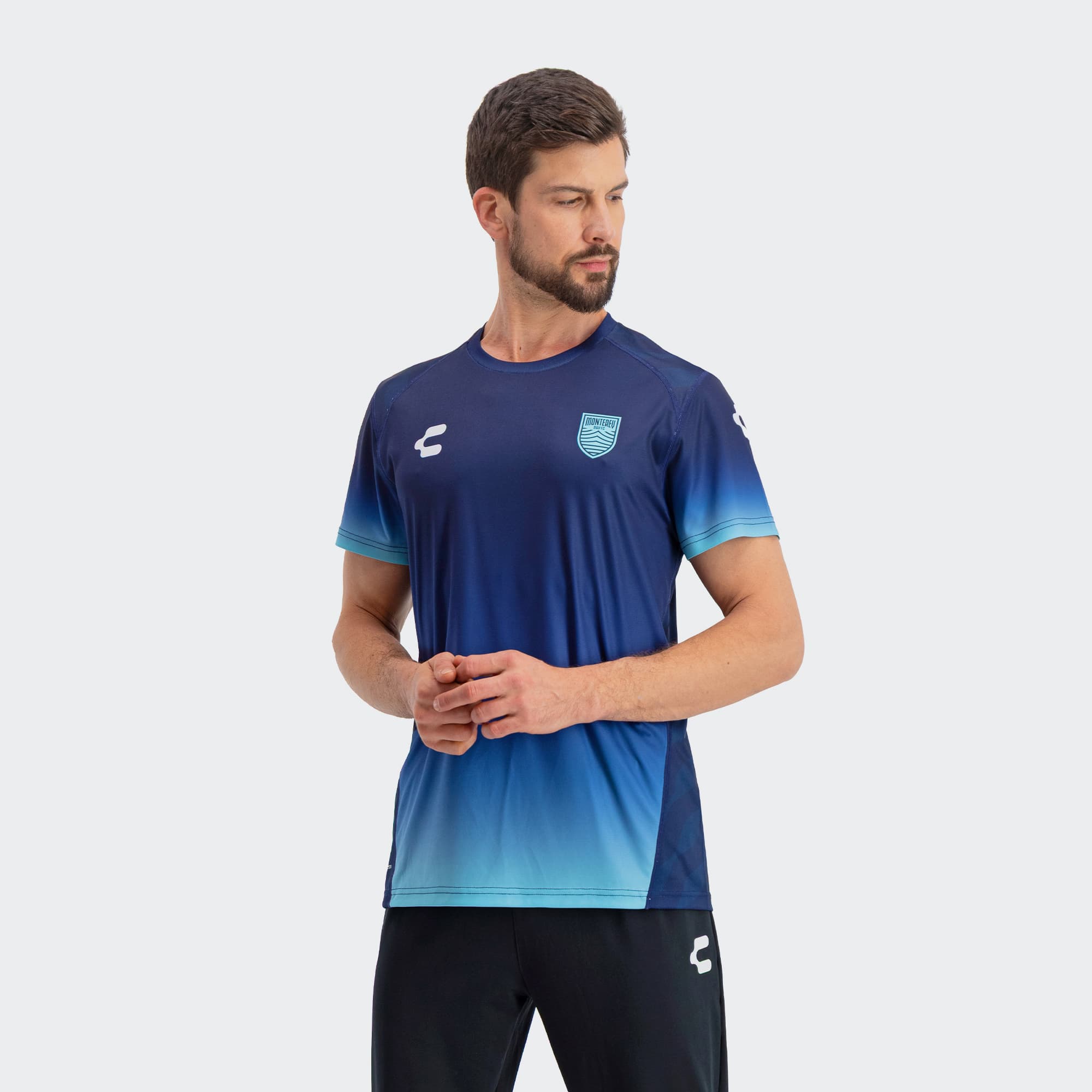 Navy Monterey Bay FC T-Shirt for Men Charly Sport Soccer Gear