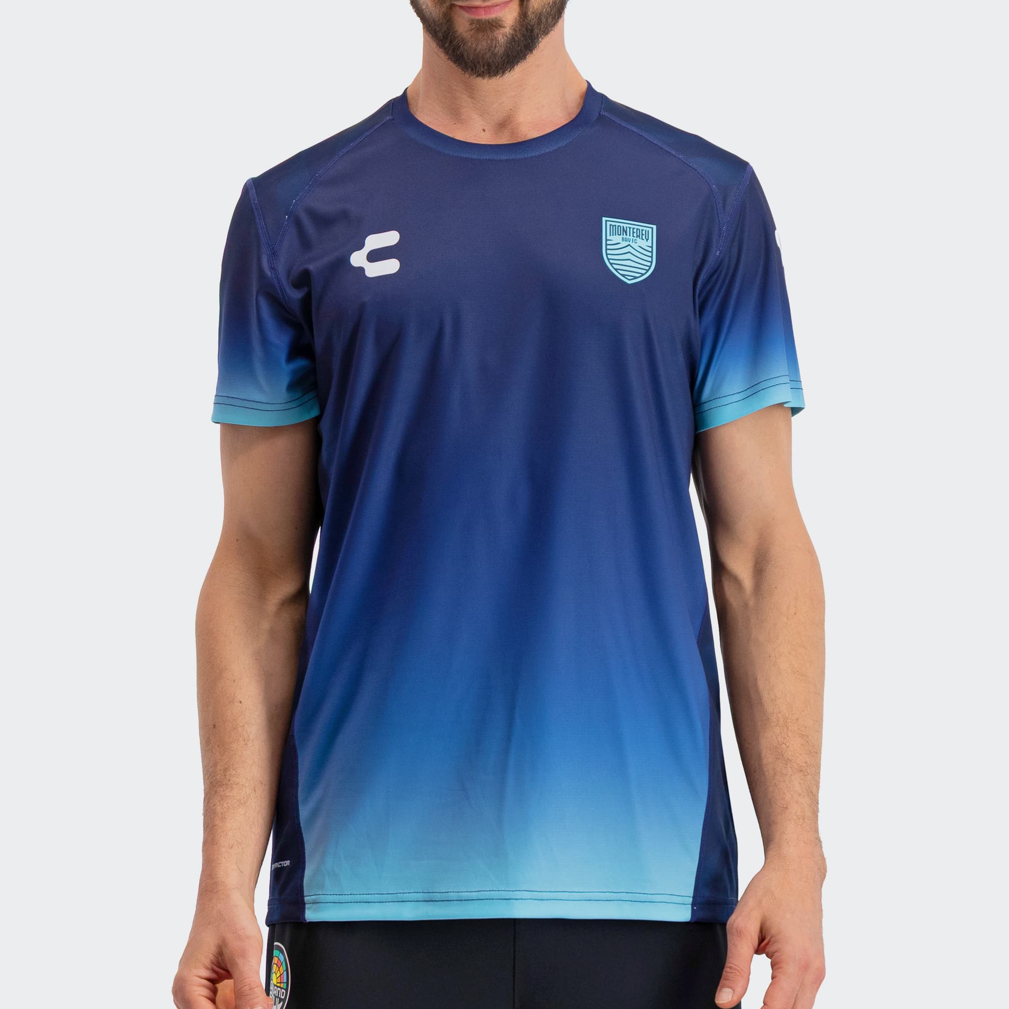 Navy Monterey Bay FC T-Shirt for Men Charly Sport Soccer Gear