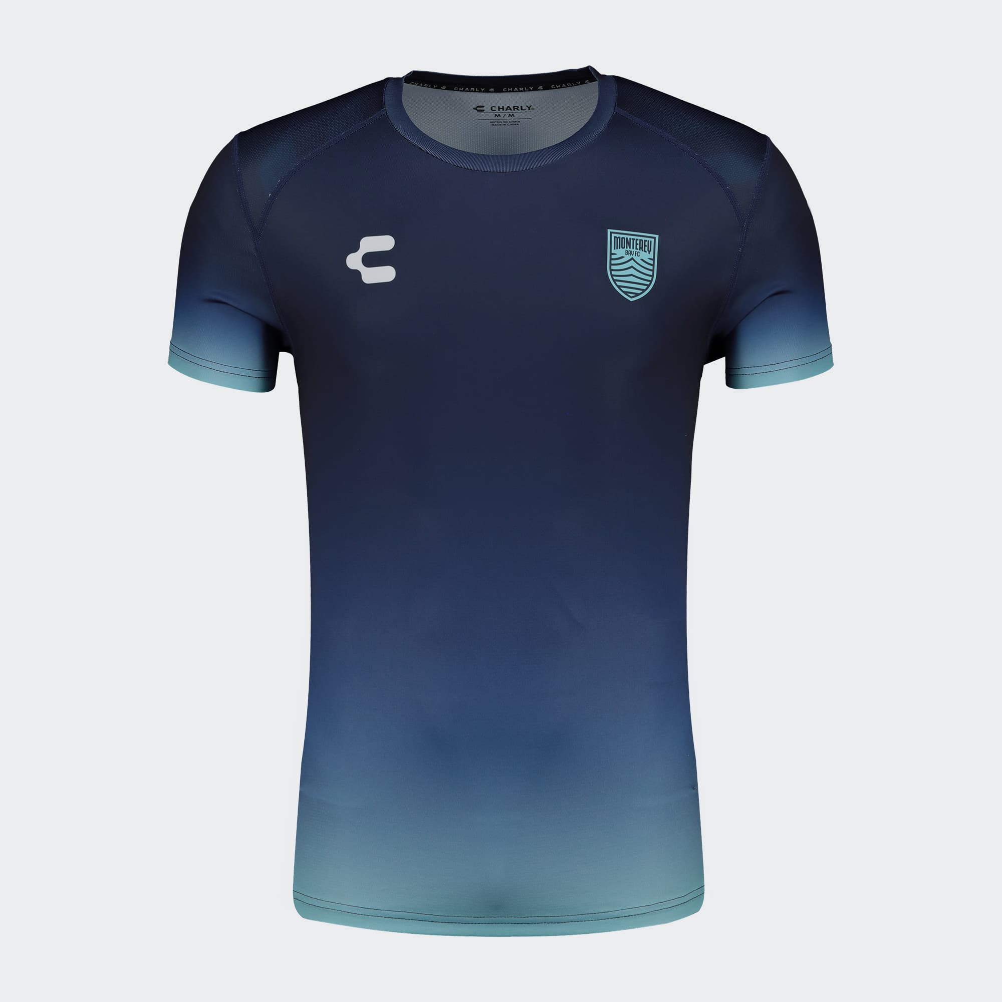 Navy Monterey Bay FC T-Shirt for Men Charly Sport Soccer Gear