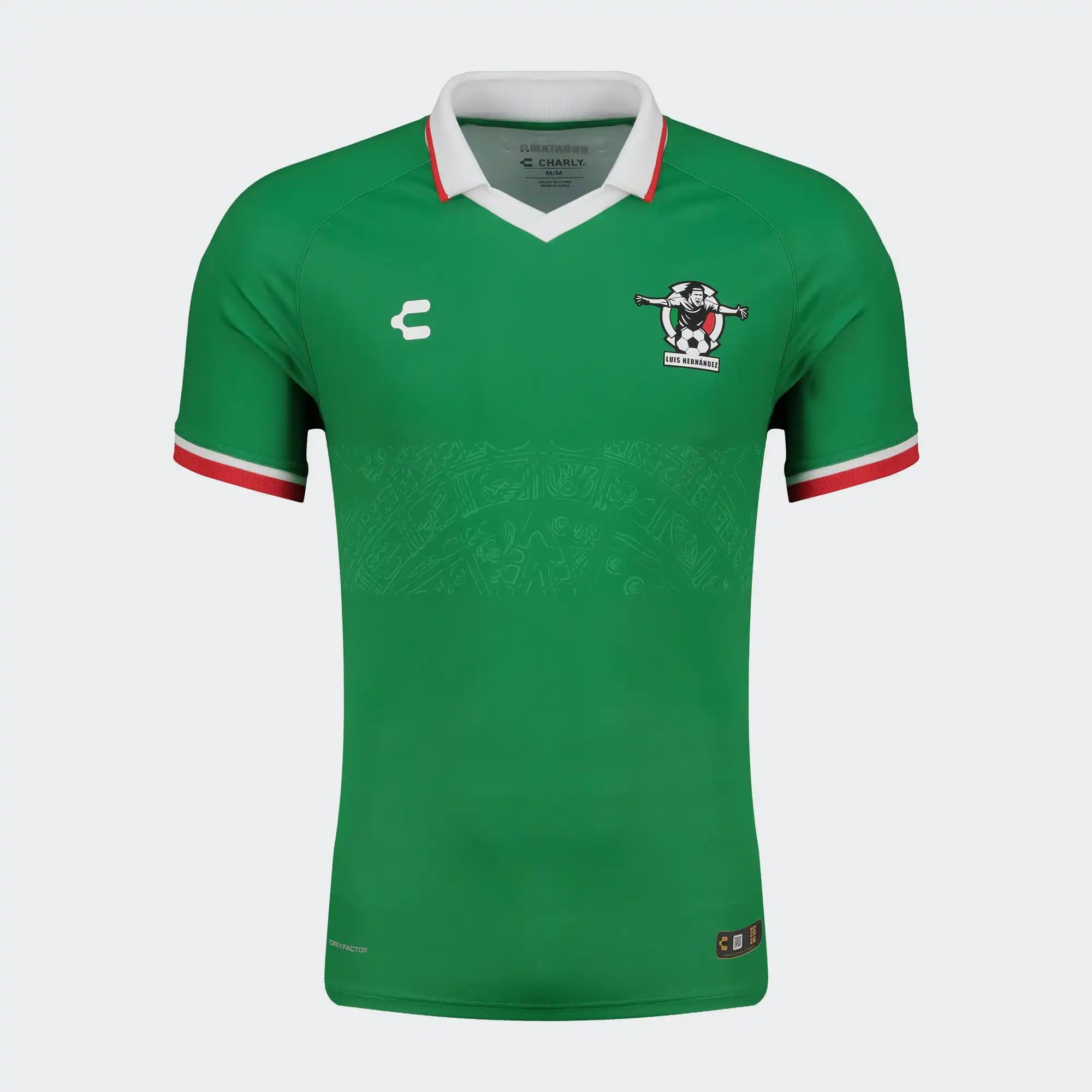 Green Leyendas Luis Hernandez Jersey Charly