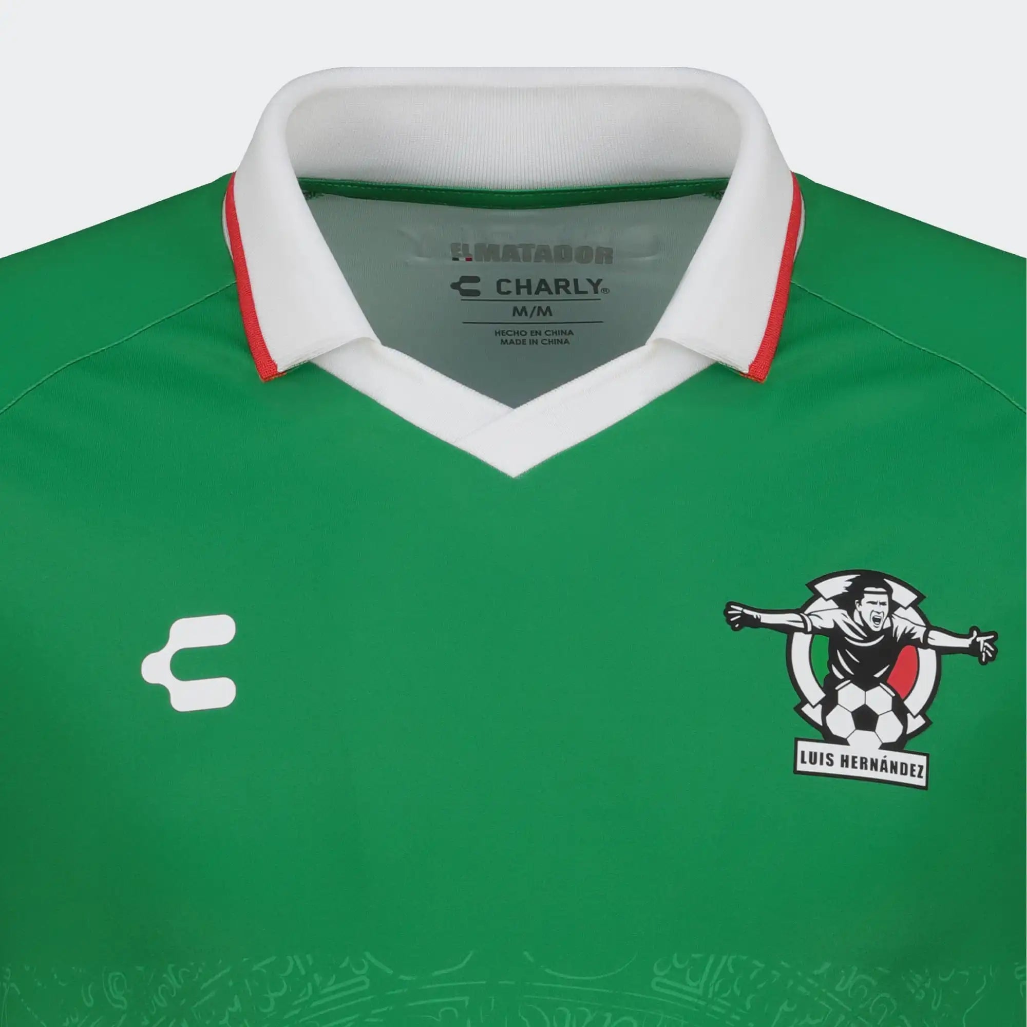 Green Leyendas Luis Hernandez Jersey Charly