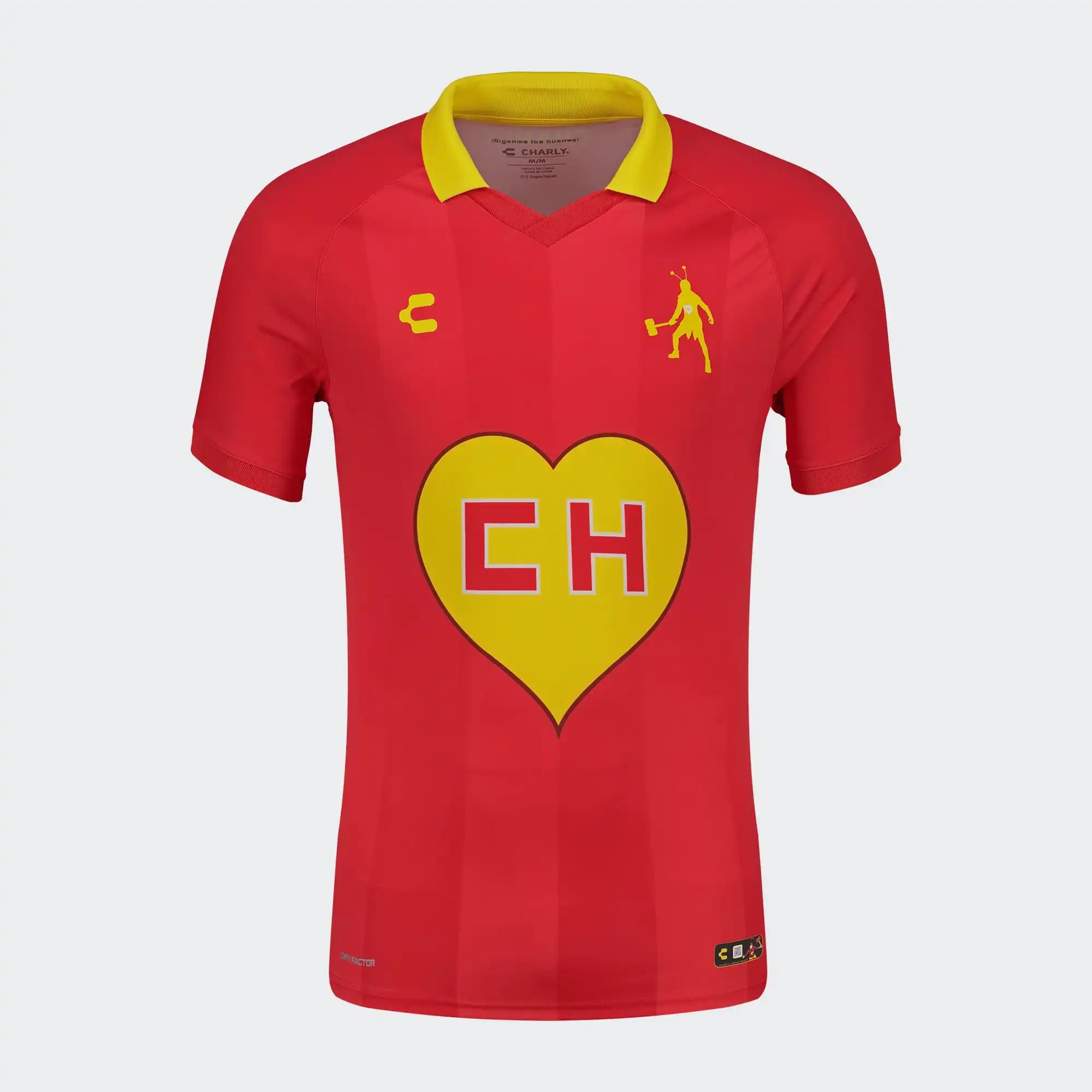 Red Chapulín Colorado Jersey for Men Charly