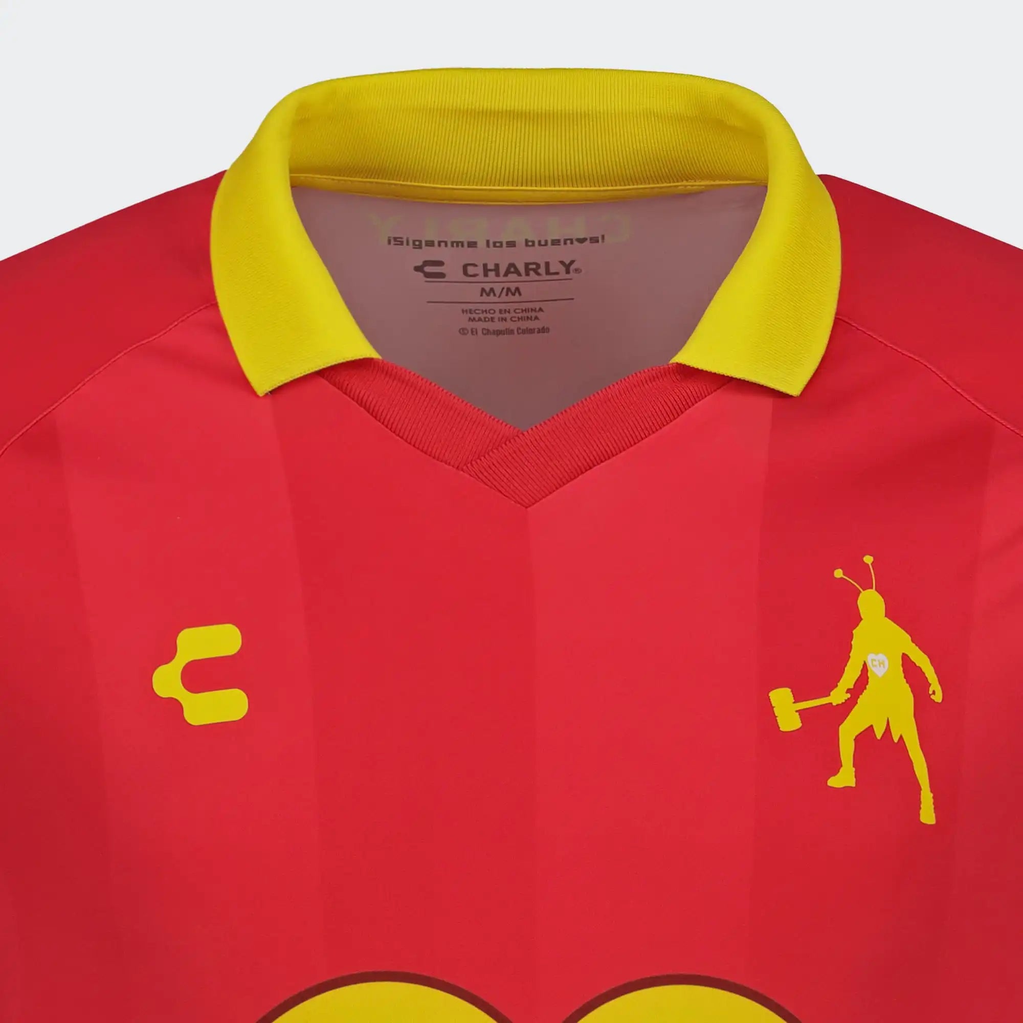 Red Chapulín Colorado Jersey for Men Charly