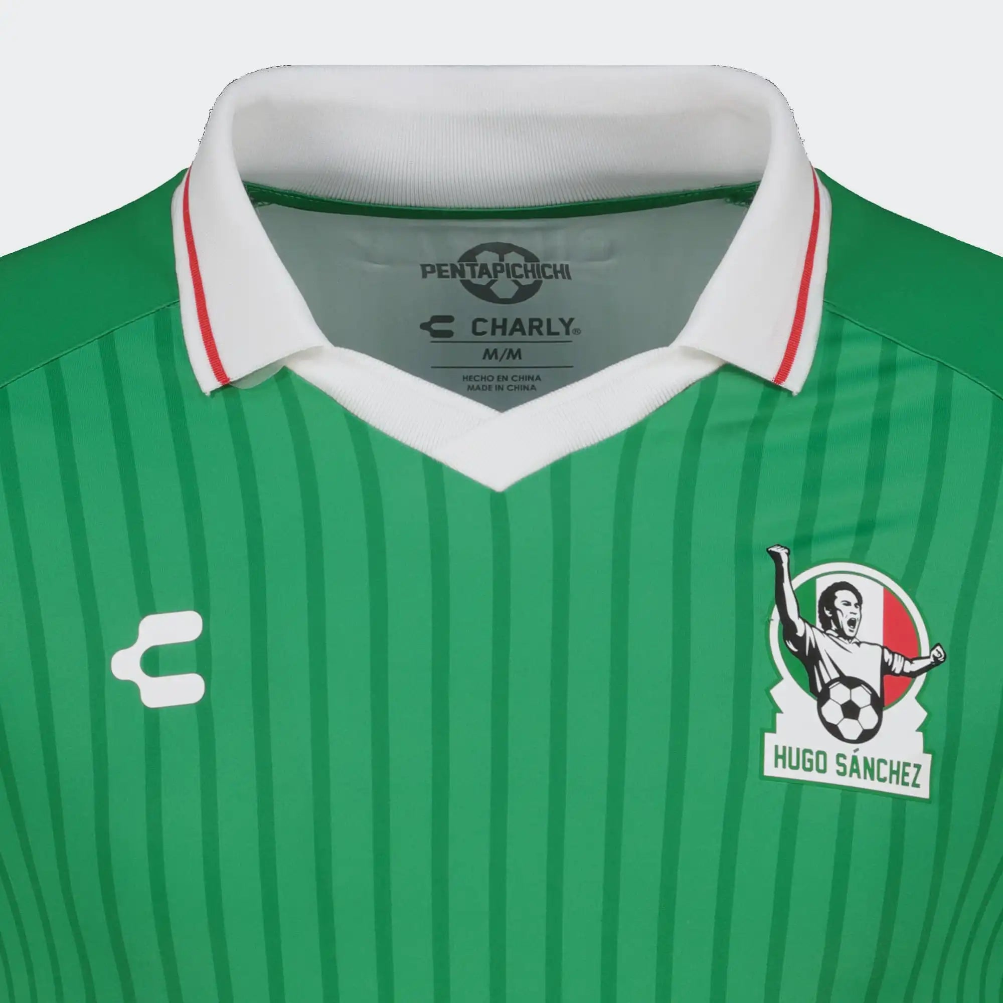Green Leyendas Hugo Sanchez Jersey Charly