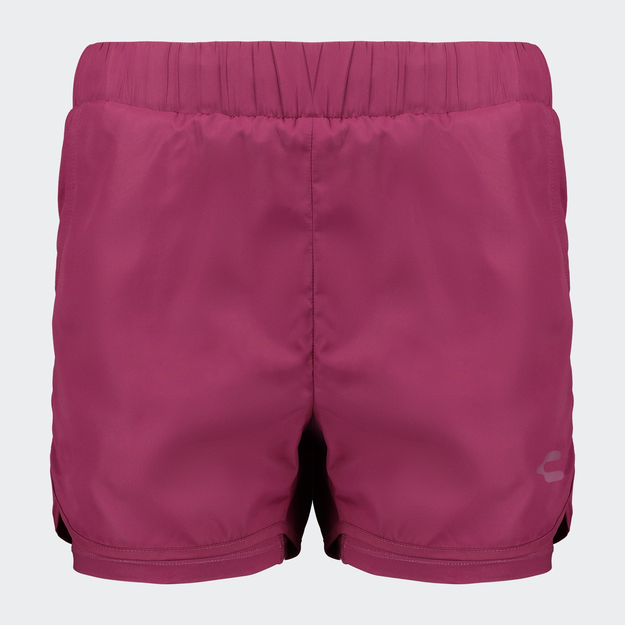 Dark Pink Short With Inner for Women Charly Sport