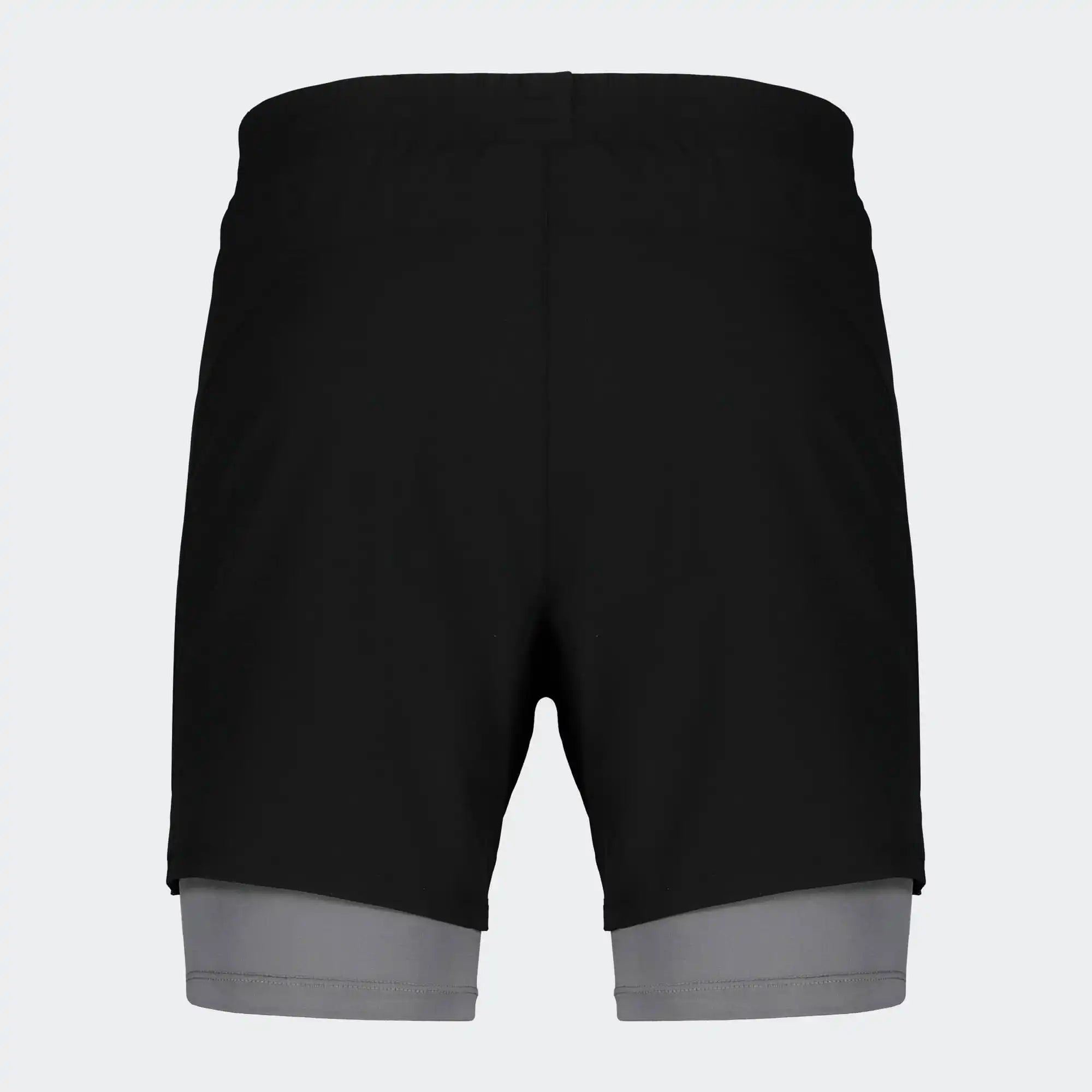 Black Grey Short with Inner for Men Charly Basics Training