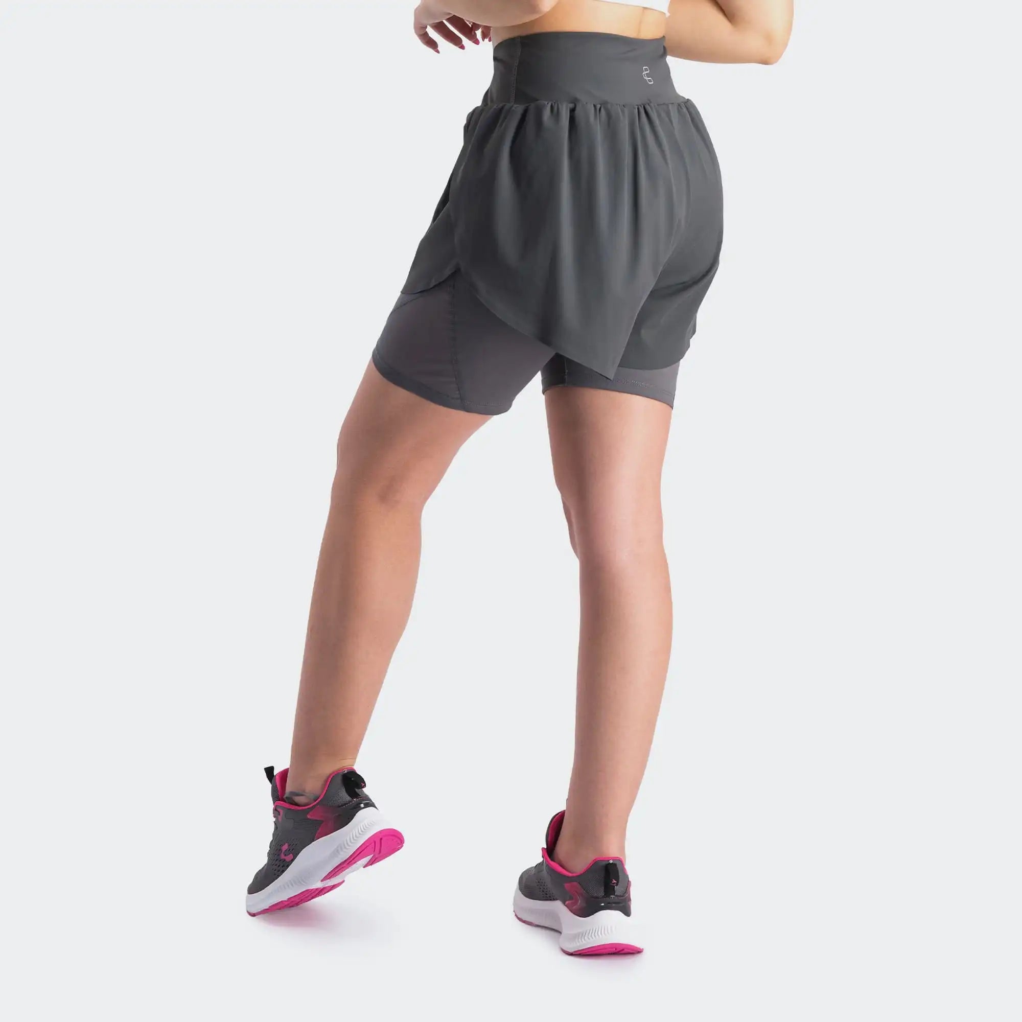 Oxford Grey PFX Training Short with Inner for Women Charly  Lifestyle