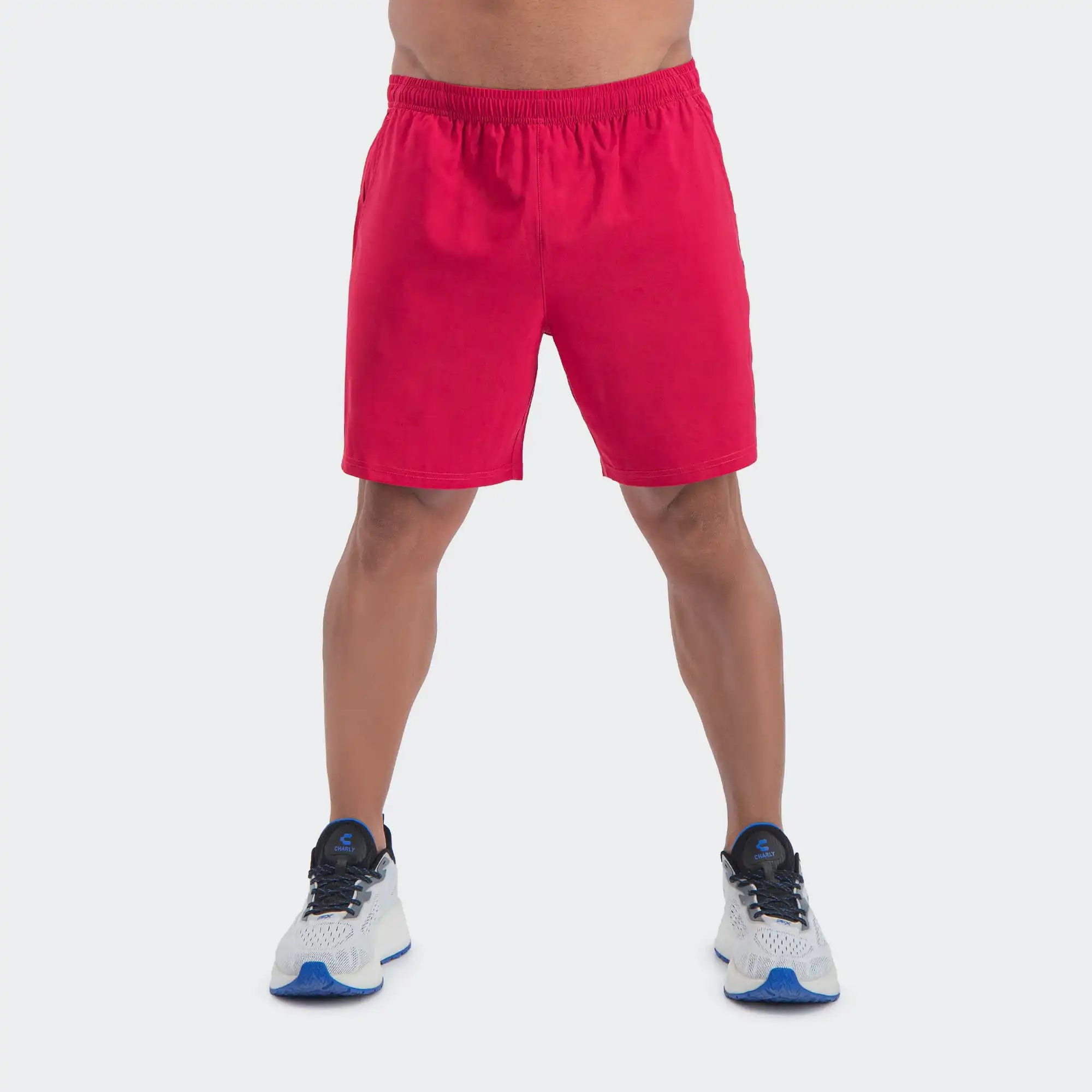 Red Lifestyle Training Short for Men Charly Essentials