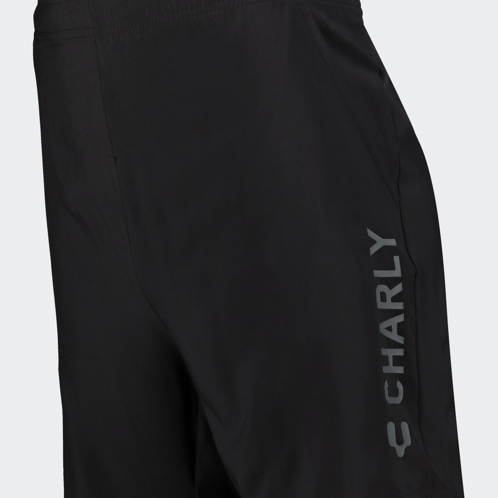 Black Training Short for Men Charly Lifestyle
