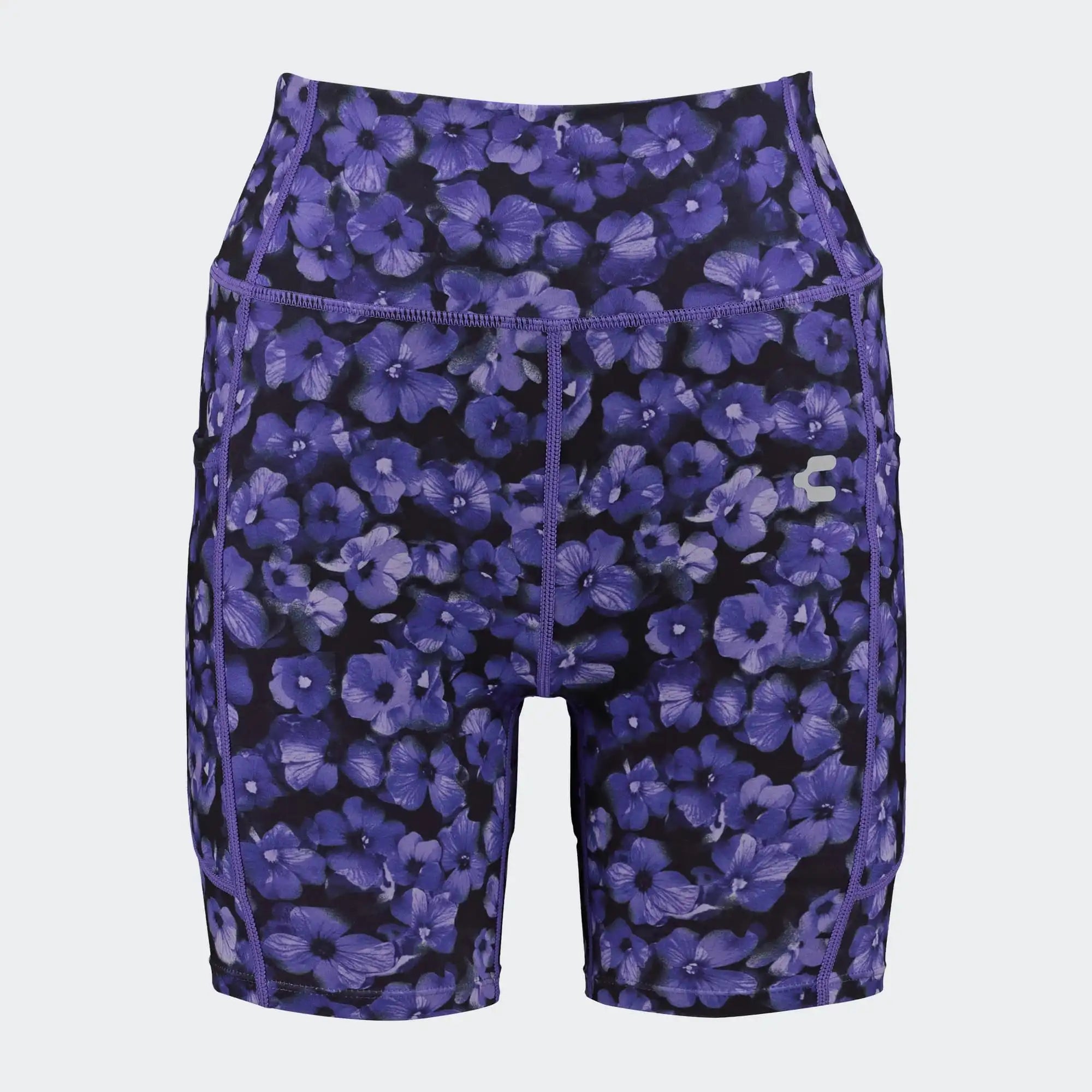 Purple Training Lifestyle High Waisted Biker for Women Charly Essentials