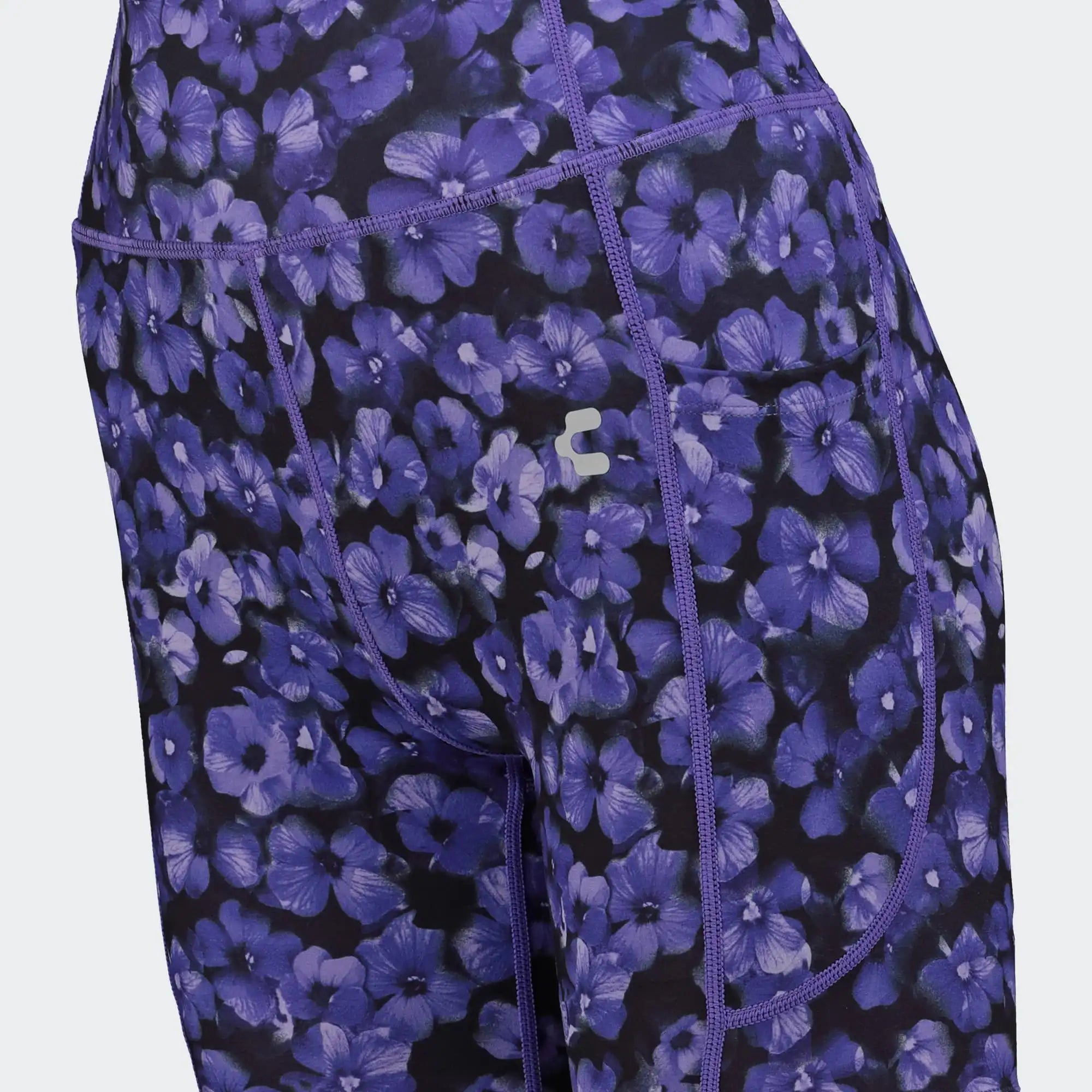 Purple Training Lifestyle High Waisted Biker for Women Charly Essentials