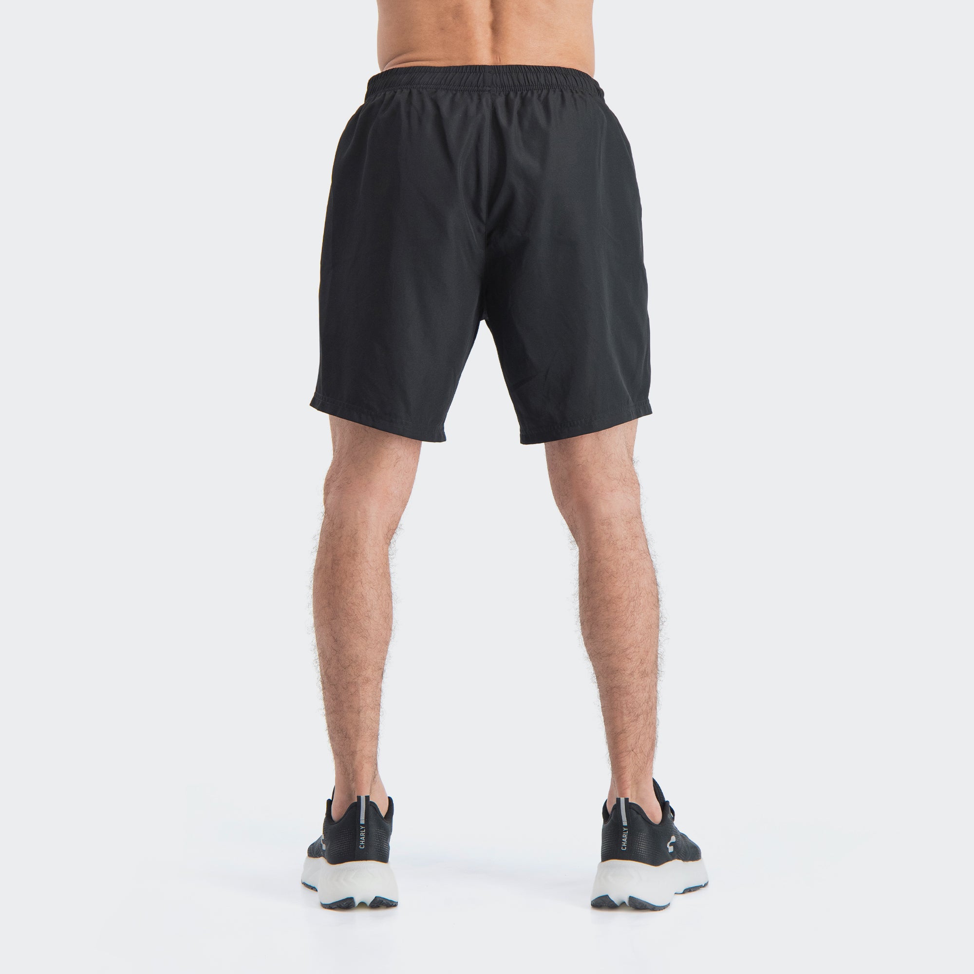 Black Training Lifestyle Short for Men Charly Essential