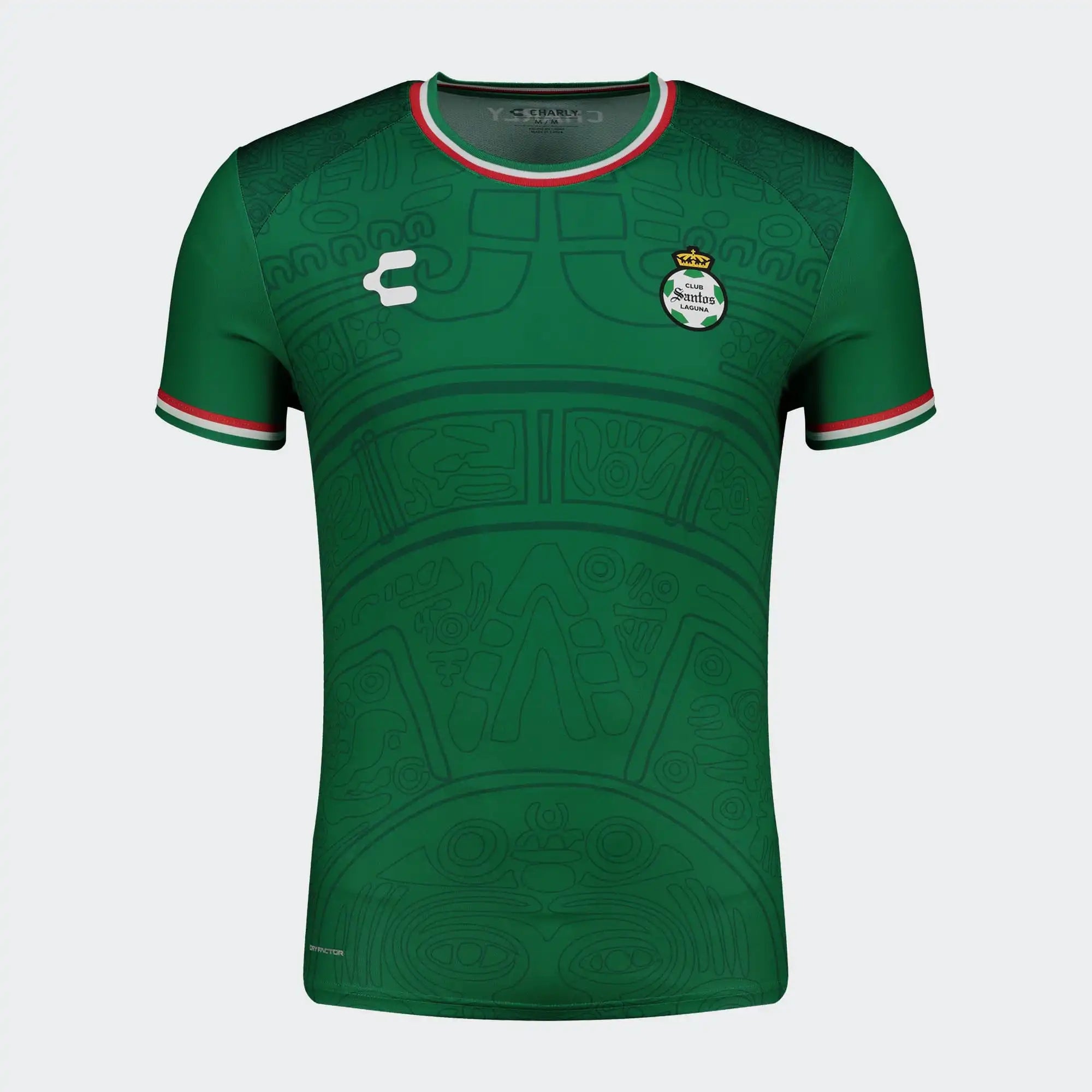 Green Santos Warm Up Third Kit 25-26 T-Shirt for Men