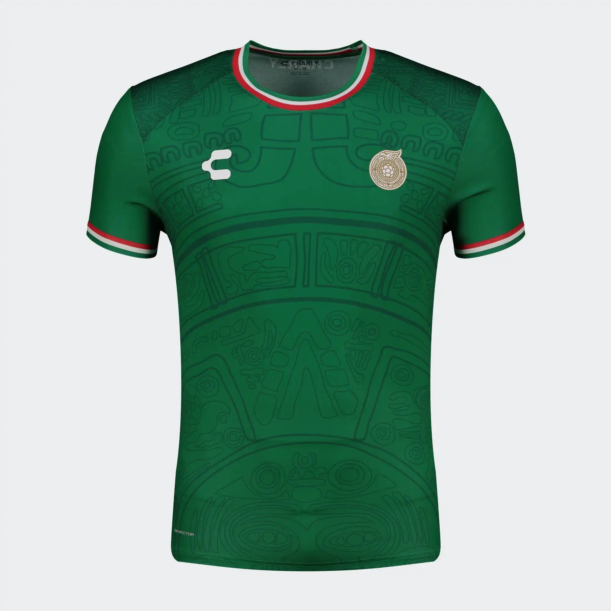 Green México Warm Up Third Kit 25-26 T-Shirt for Men