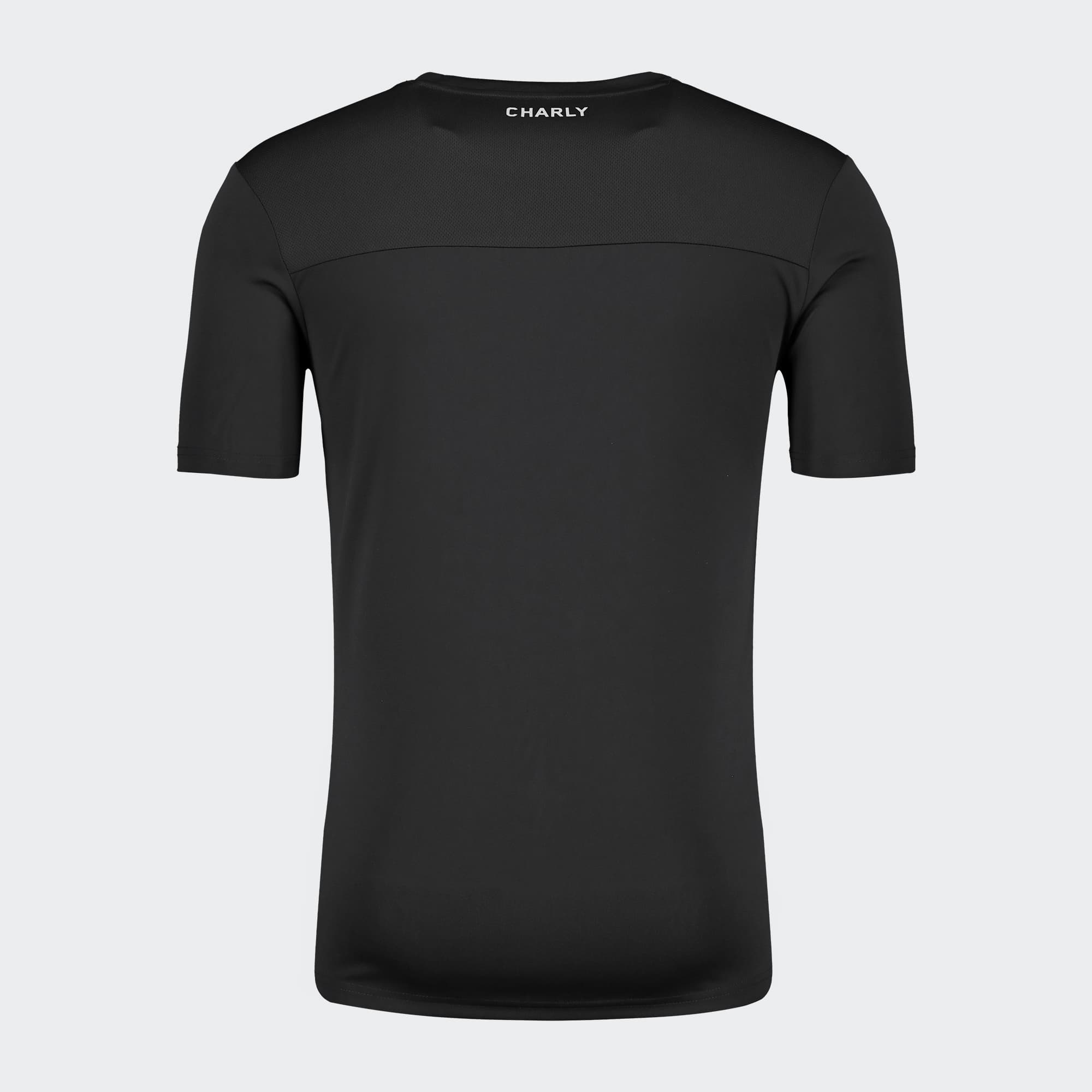 Black Oakland Roots T-Shirt for Men Charly Sport Soccer Gear