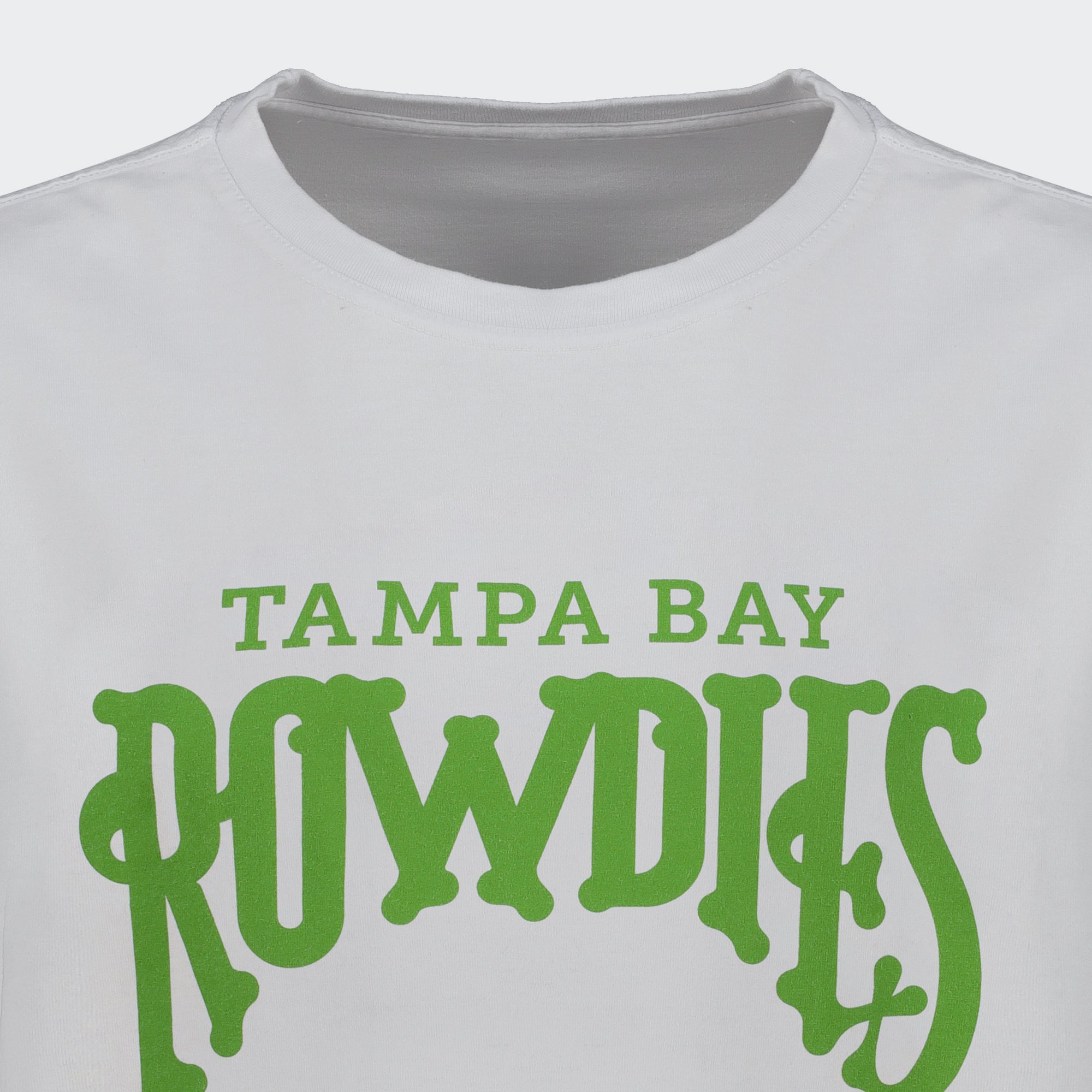 Tampa Bay Rowdies White USL Fan Soccer T-Shirt Charly Sport