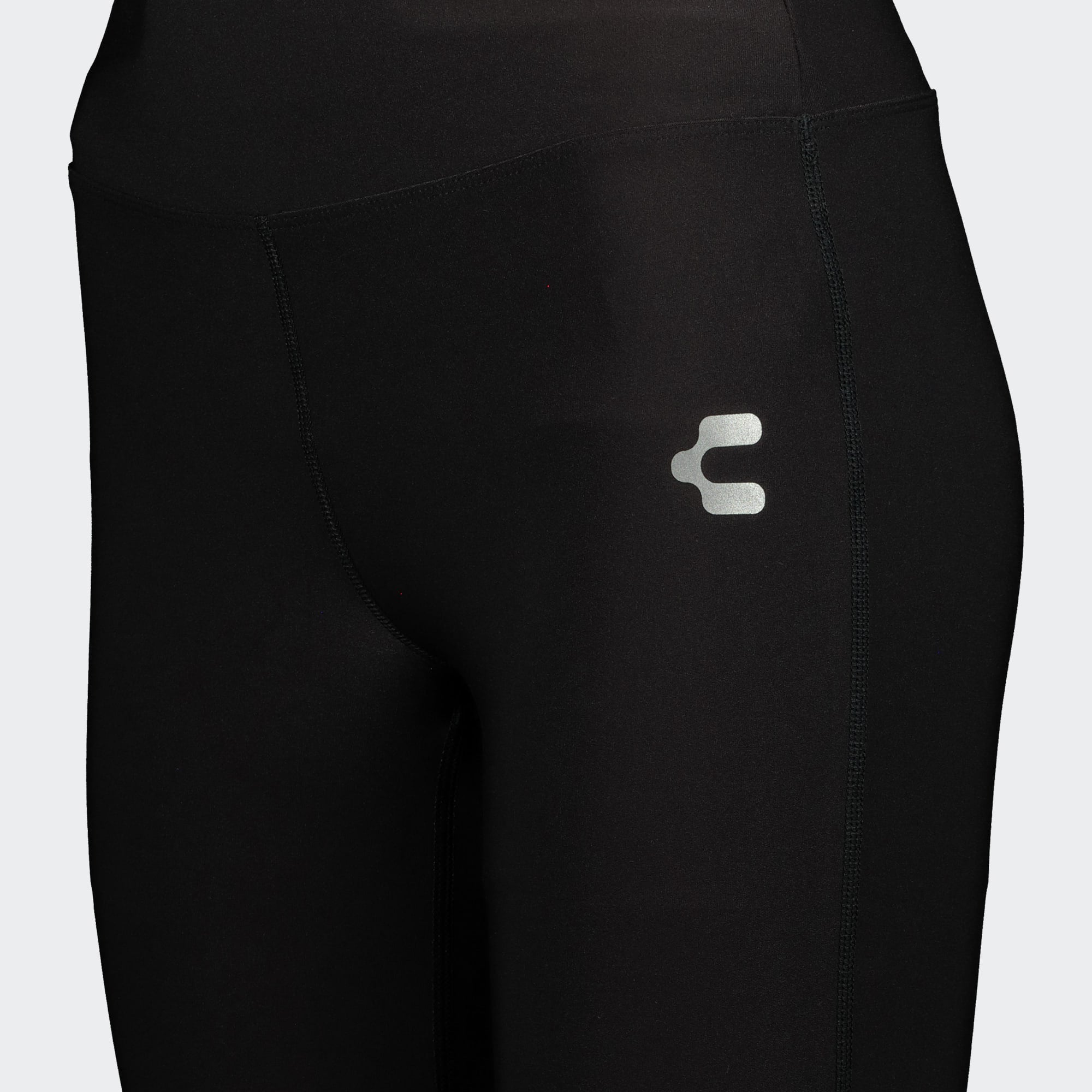Black Fitness Capri for Women Charly Sports