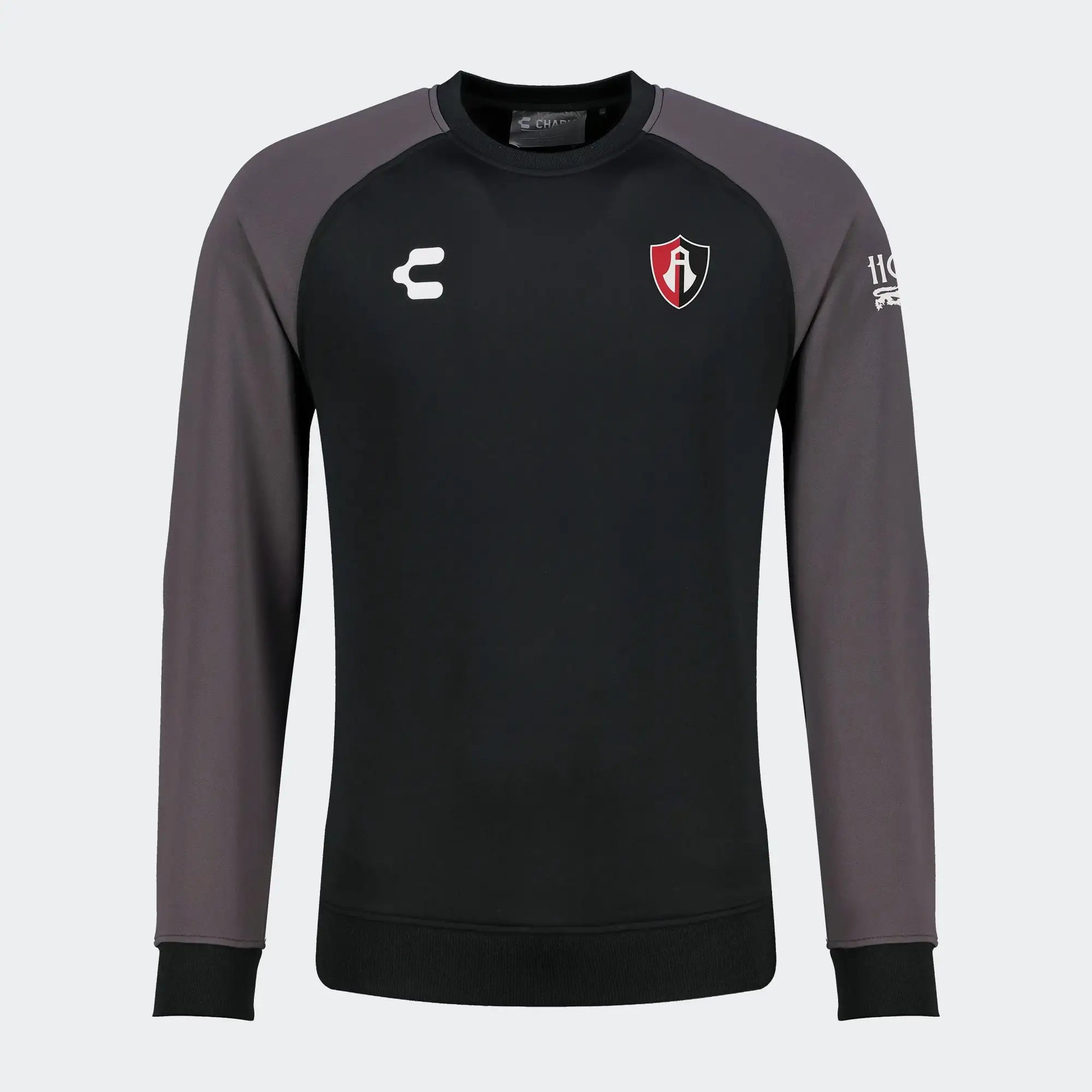 Black Gray Atlas 26-27 Soccer Sweater Charly Gear