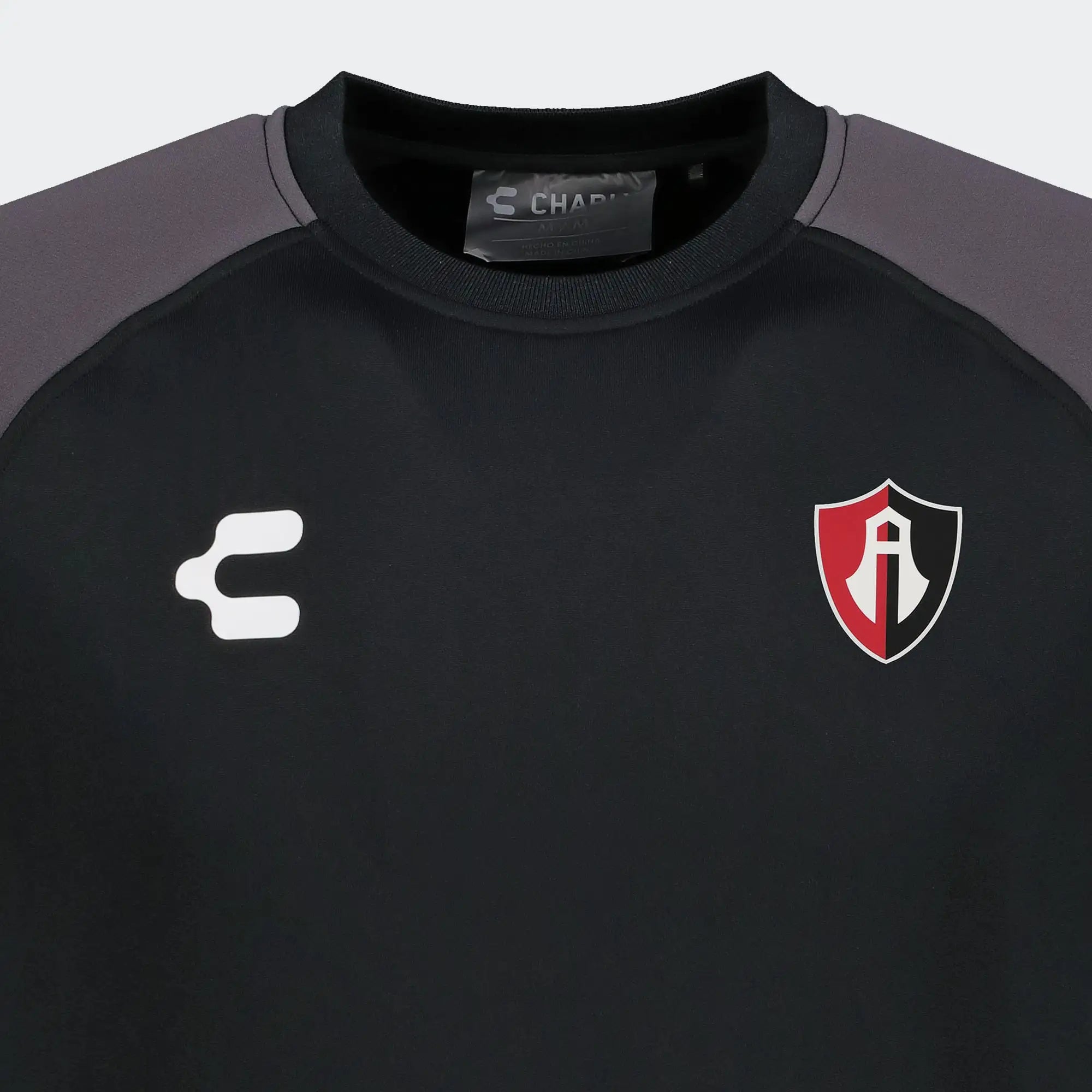 Black Gray Atlas 26-27 Soccer Sweater Charly Gear