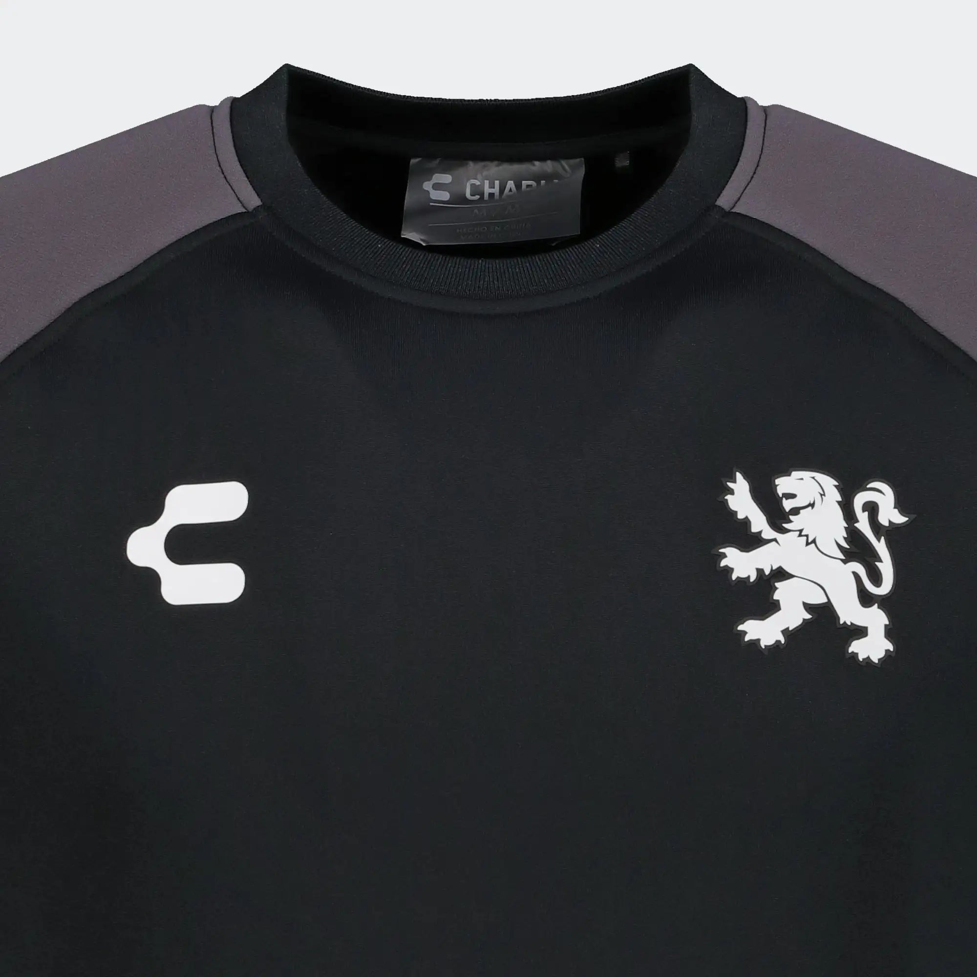 Black Gray Leon 26-27 Soccer Sweater Charly Gear